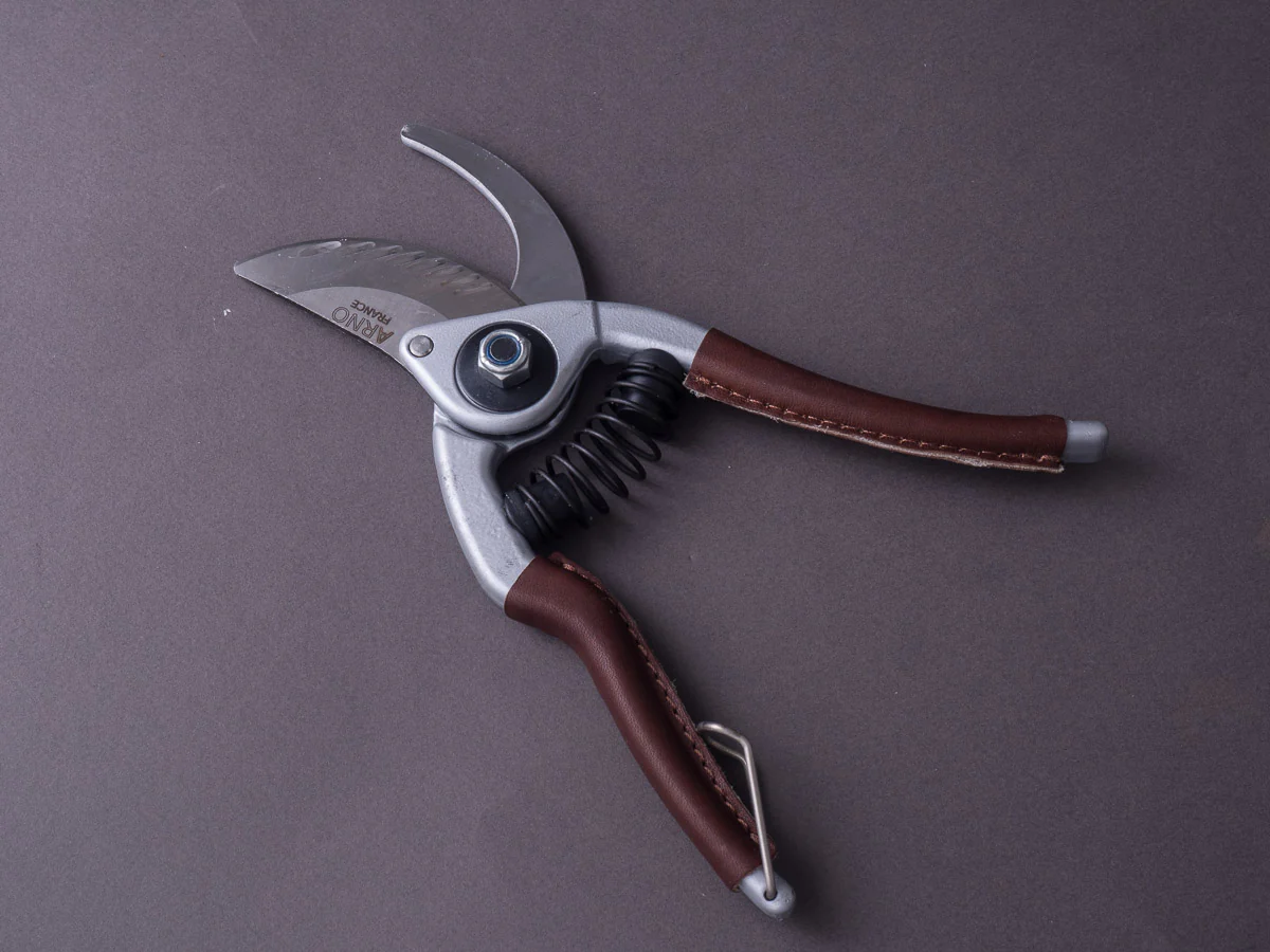 Arno - Secateur (Shears) - Leather Handle - 20cm - Image 3