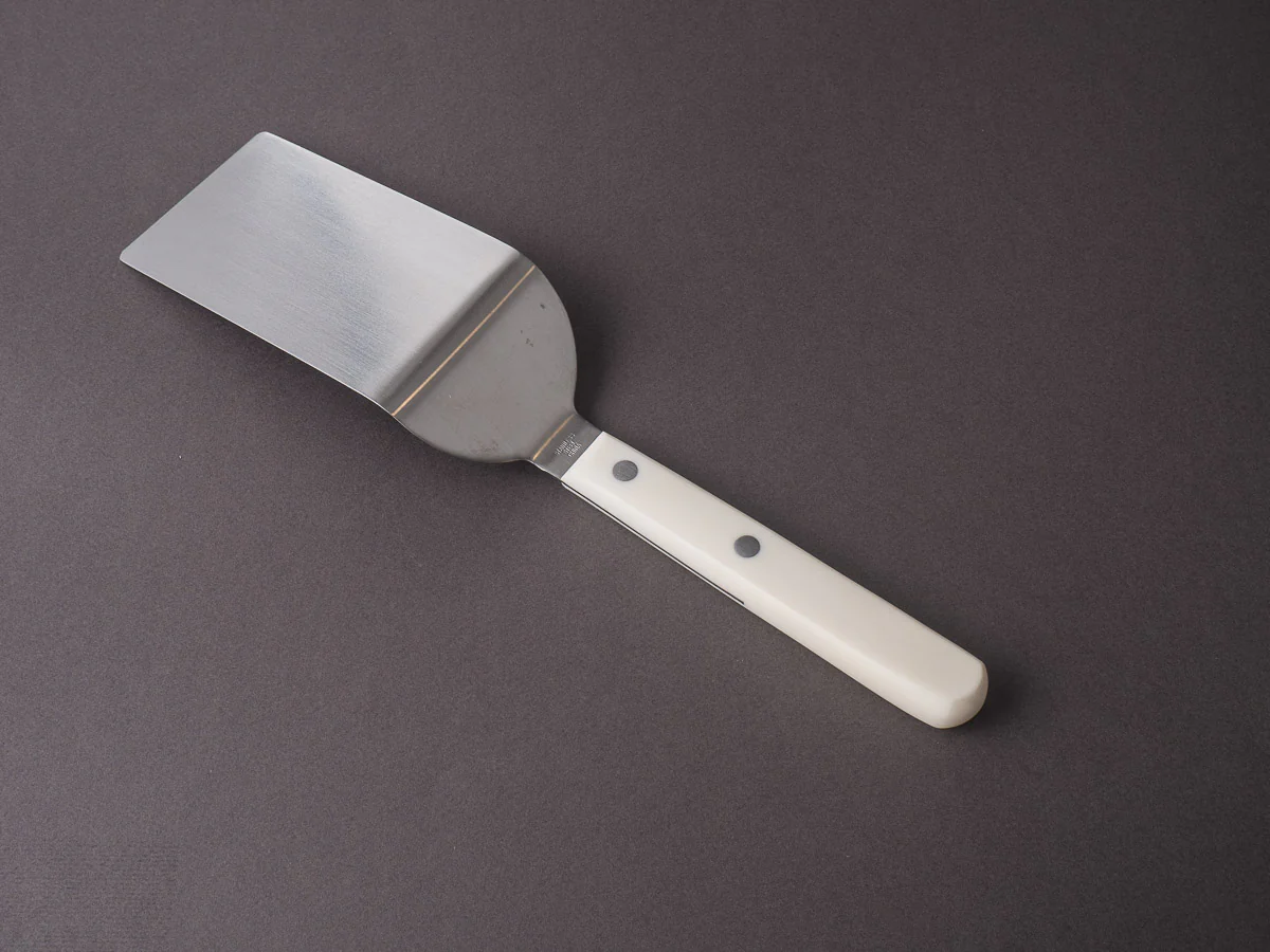 Ateco - Pastry Spatula - 6" Offset - Squared Tip - White Handle - Image 6