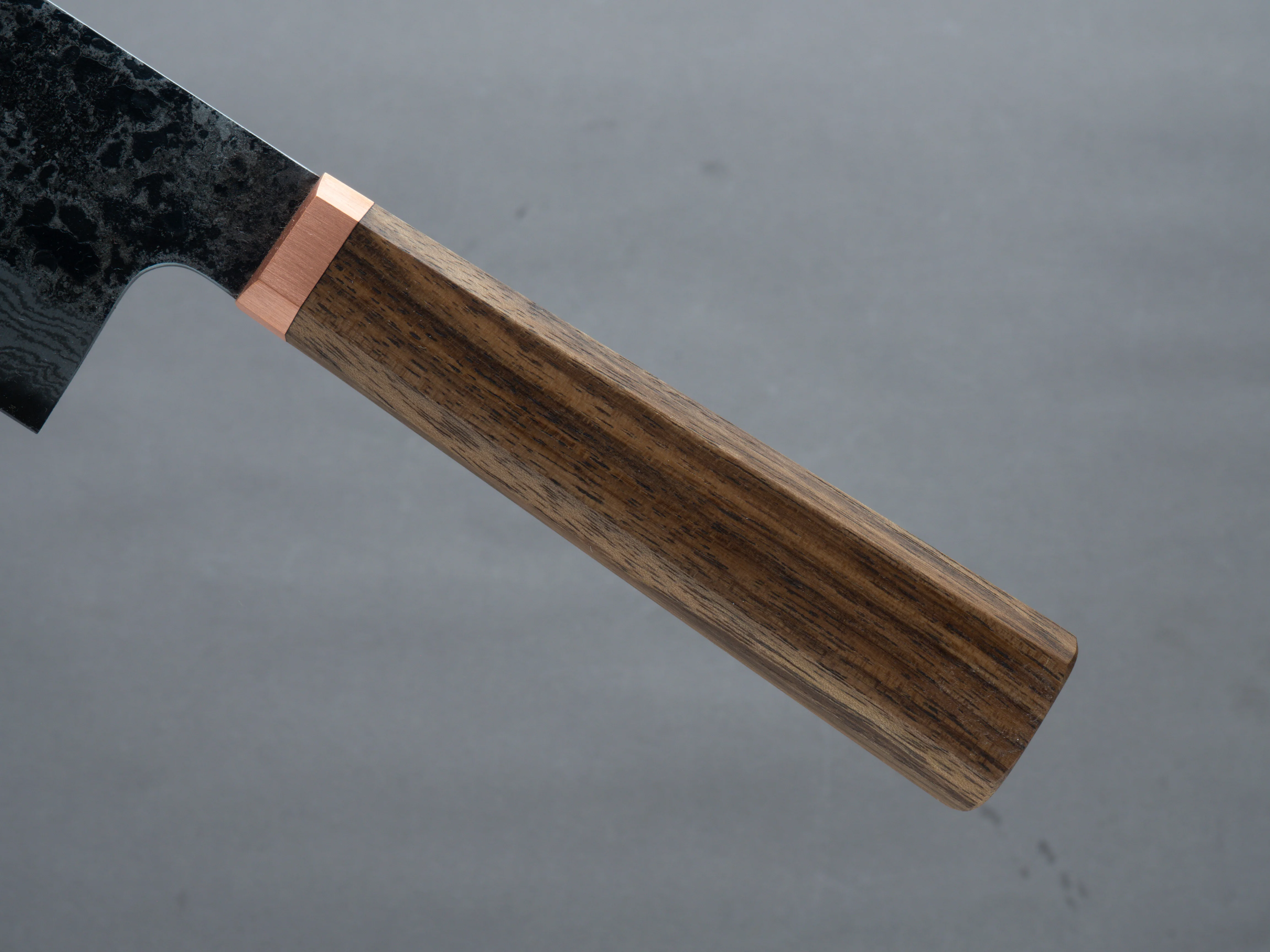 Blenheim Forge - Classic Range - Blue Super - 150mm Nakiri - English Walnut Handle - Image 5