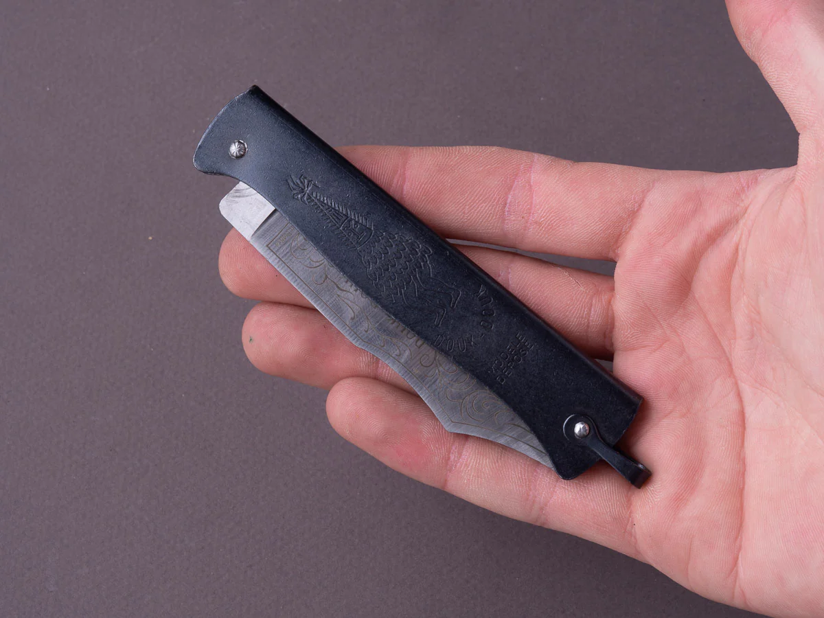 Cognet - Douk Douk - Folding Knife - Large - Black Handle - Image 6