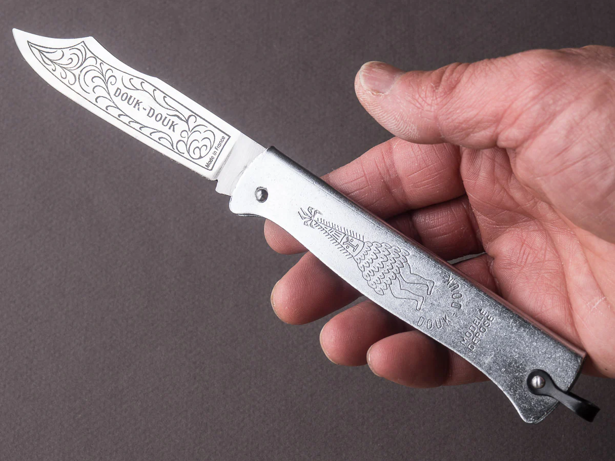 Cognet - Douk Douk - Folding Knife - Large - Chrome - Image 3