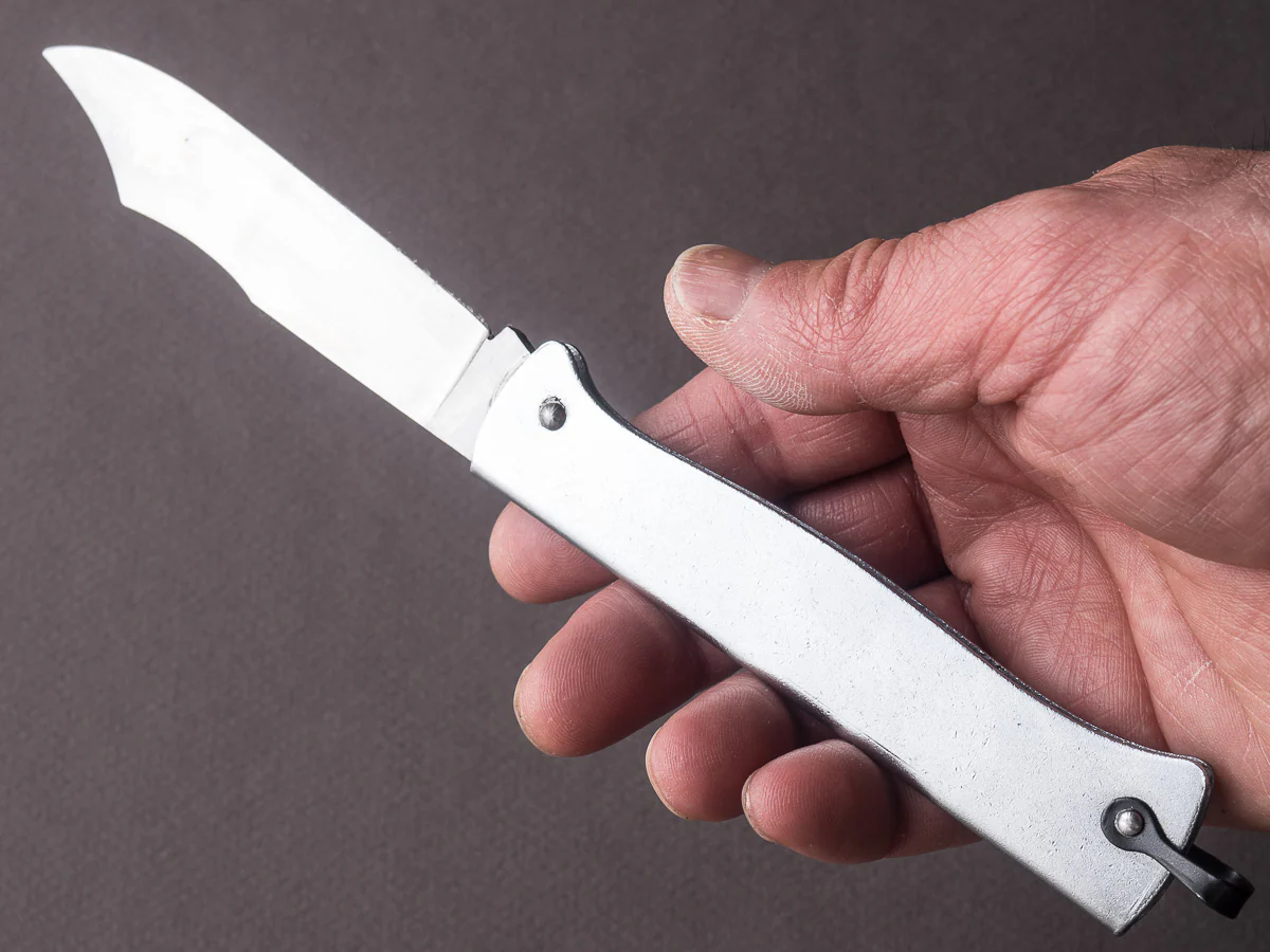 Cognet - Douk Douk - Folding Knife - Large - Chrome - Image 4