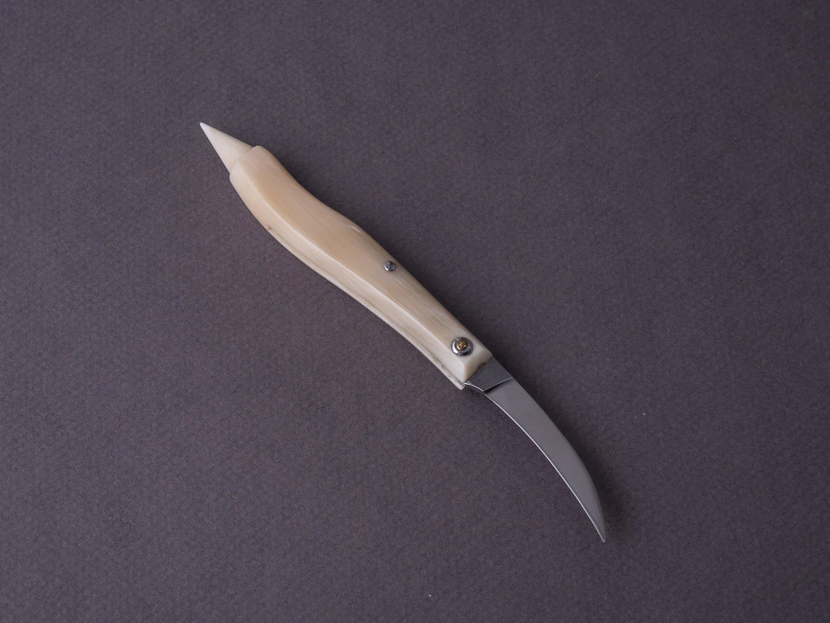 Cognet - Truffle Knife "Le Truffier" - Corne Blonde - Image 3
