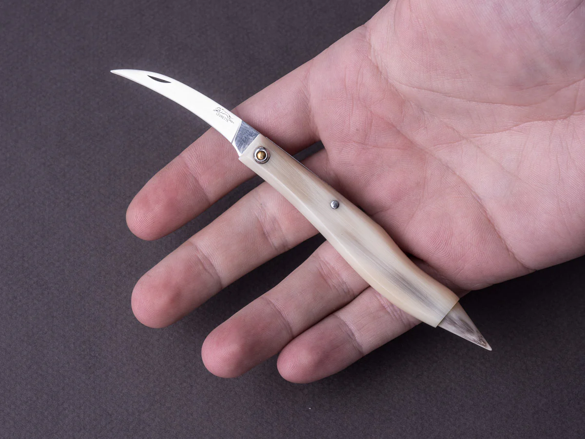 Cognet - Truffle Knife "Le Truffier" - Corne Blonde - Image 6