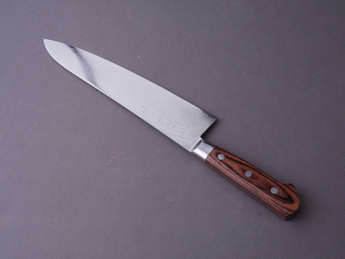 Hitohira - Imojiya ST - Damascus - 240mm Gyuto - Western Handle