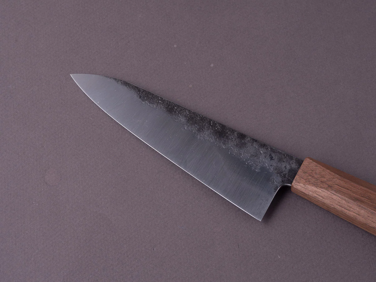 Soma - Standard Chef's Set - 80CRV2 Carbon - Kurouchi - 150mm Gyuto - Walnut Handle - Image 3
