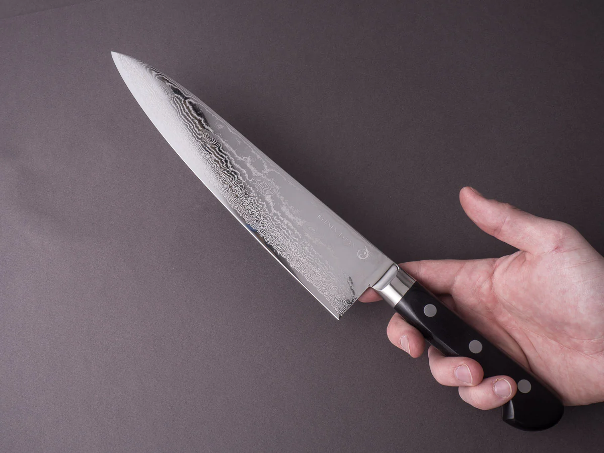 RYUSEN - BONTEN UNRYU - VG10 Damascus - 270mm Gyuto - Western Handle - Image 6