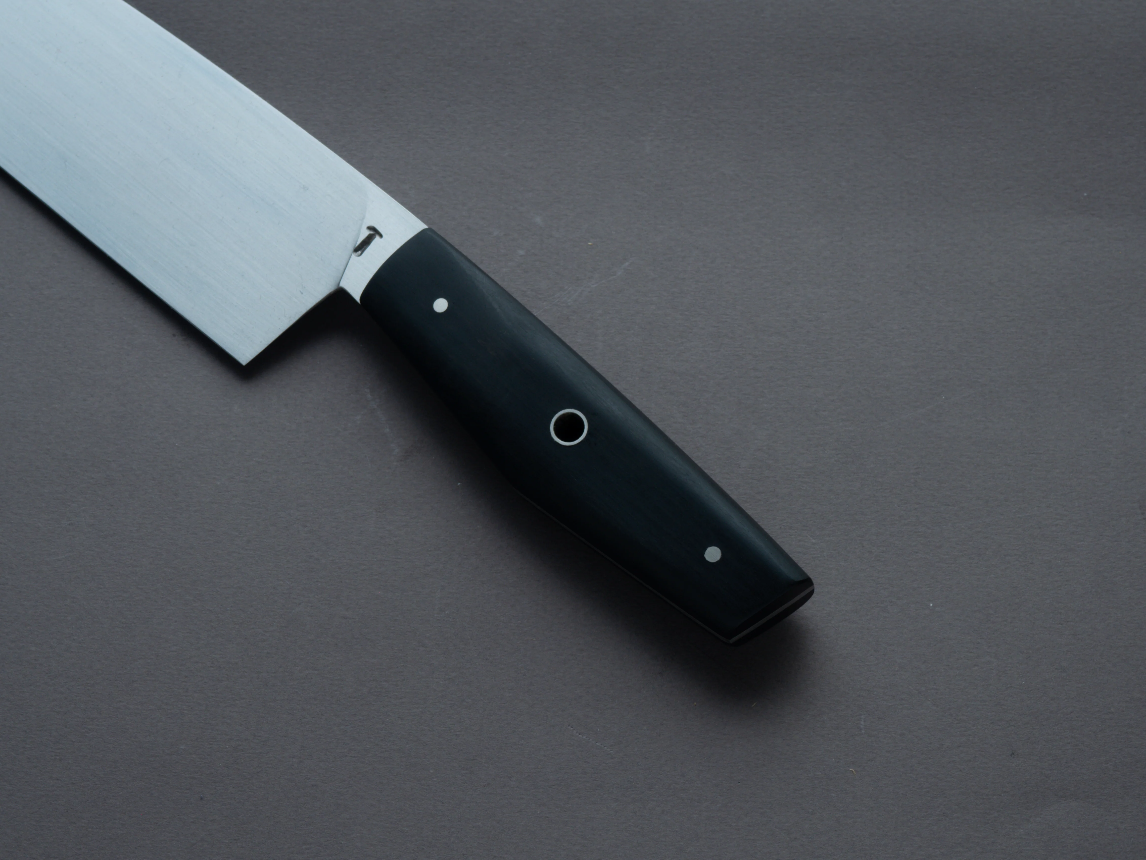 Theo Darvin - Hybrid - AEB-L - Nakiri - 5.5" - Ebony Western Handle - Image 5