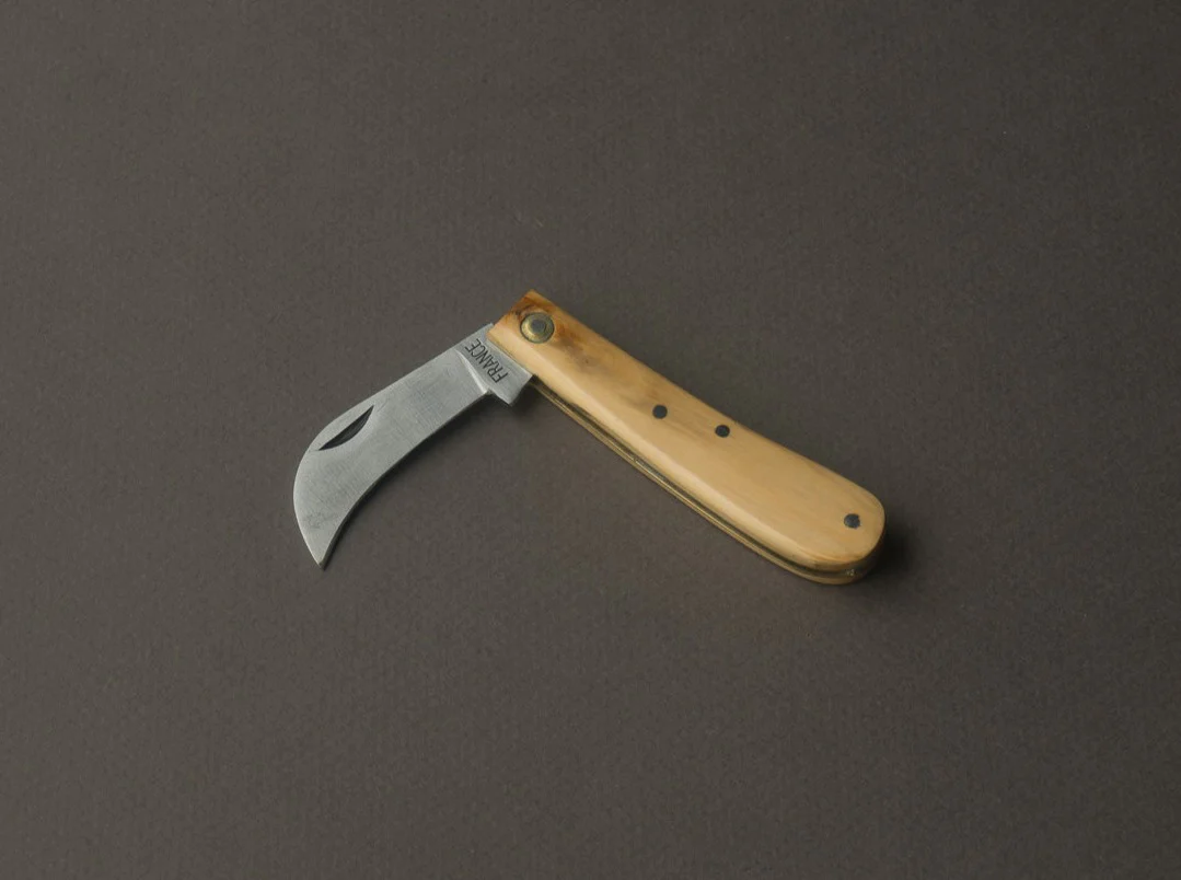Coursolle - Mushroom Knife - Serpette - 75mm Buis - Boxwood