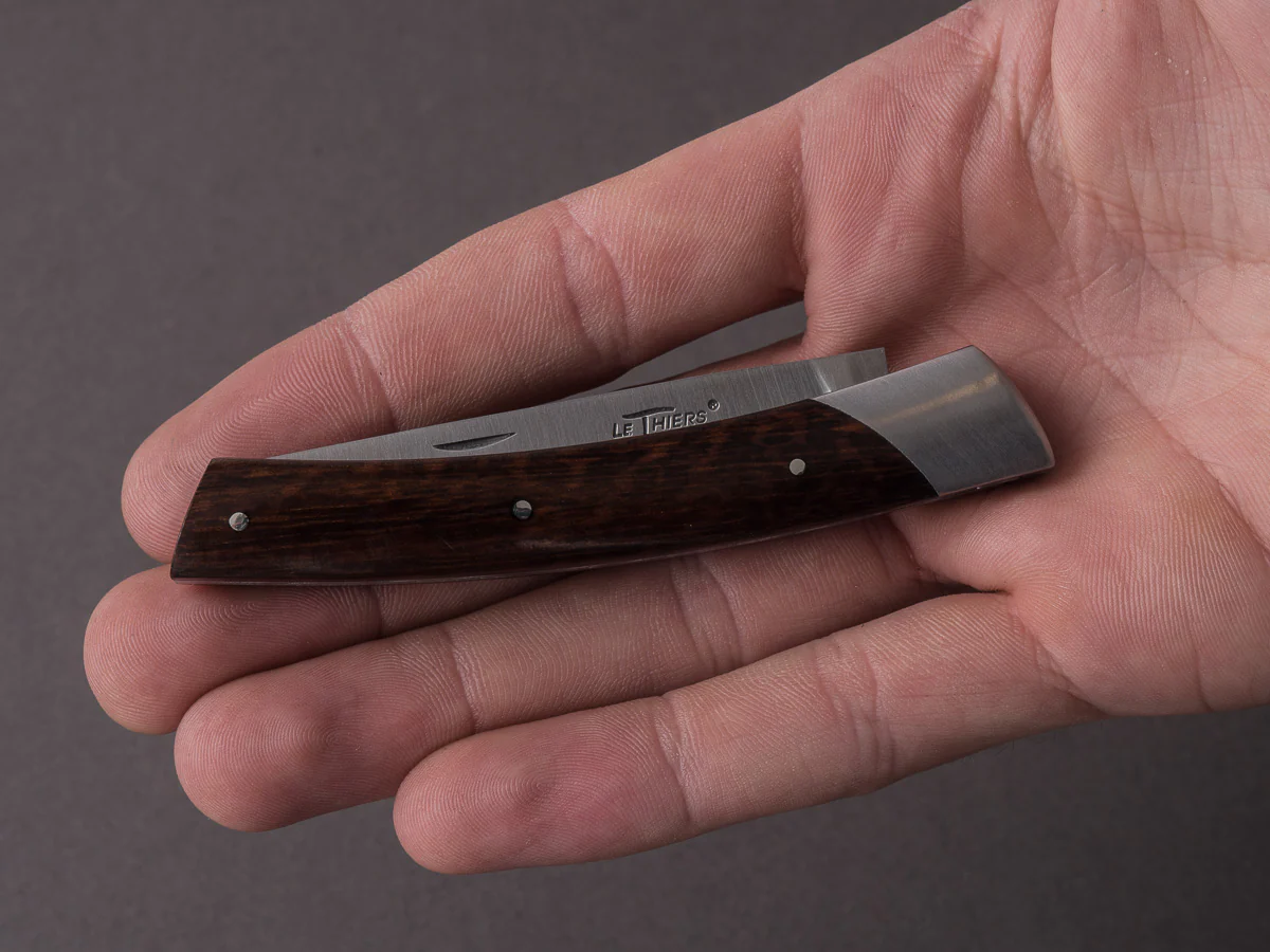 Coutellerie Chambriard - Folding Knife - Le Thiers "Compact" - Slip Joint - 70mm - Amourette Wood Handle - Image 2