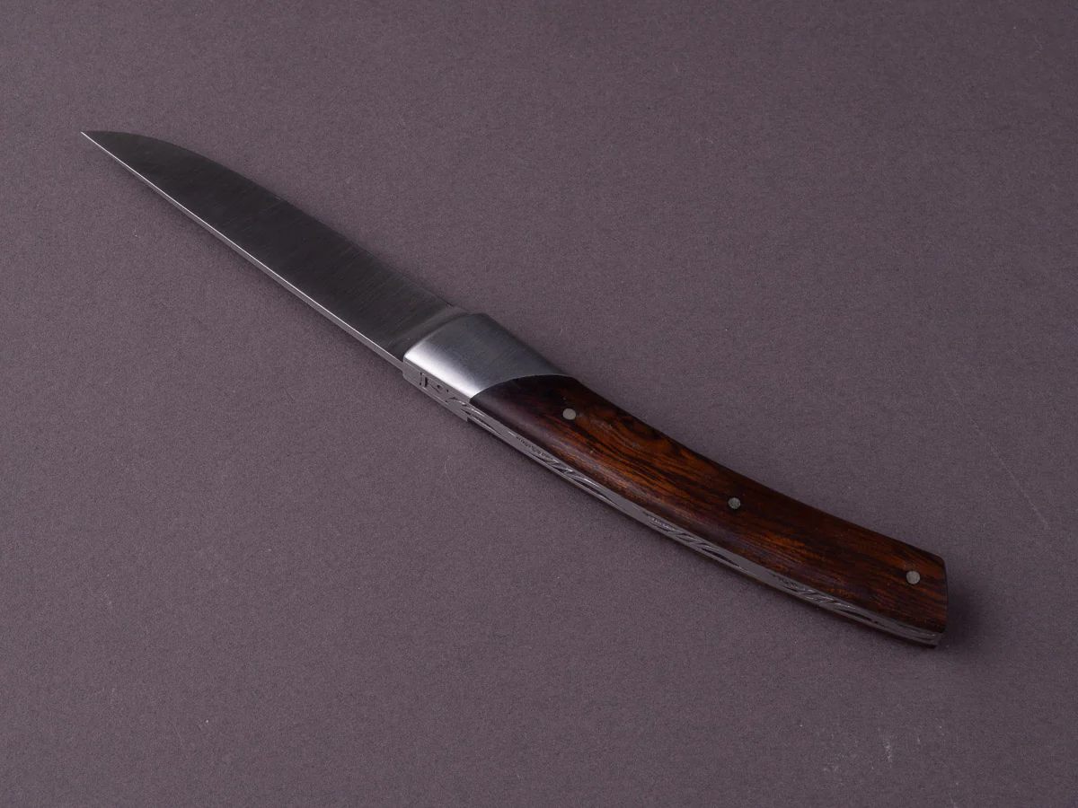 Coutellerie Chambriard - Folding Knife - Le Thiers "Compact" - Slip Joint - 70mm - Ironwood Handle - Image 5