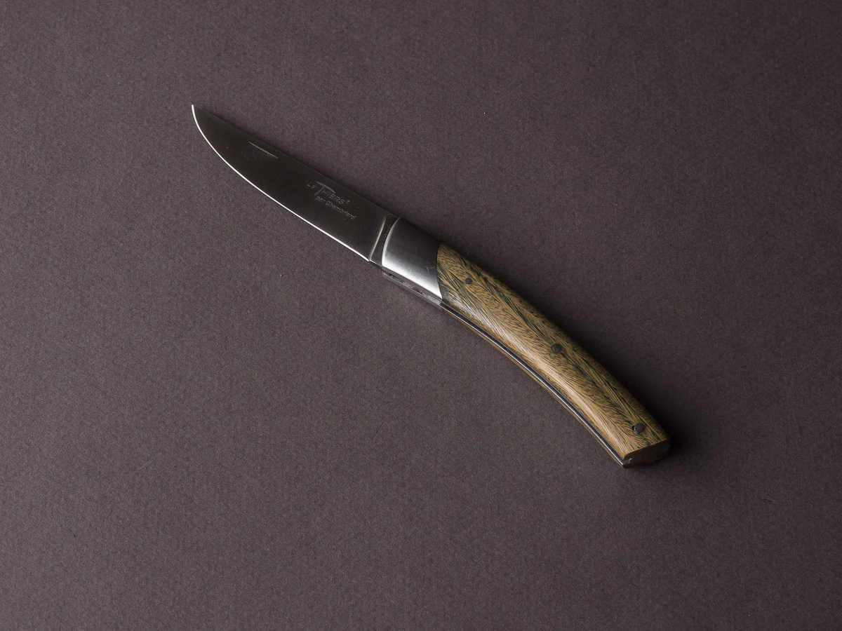 Coutellerie Chambriard - Folding Knife - Le Thiers "Compact" - Slip Joint - 70mm - Palo Santo Handle - Image 3