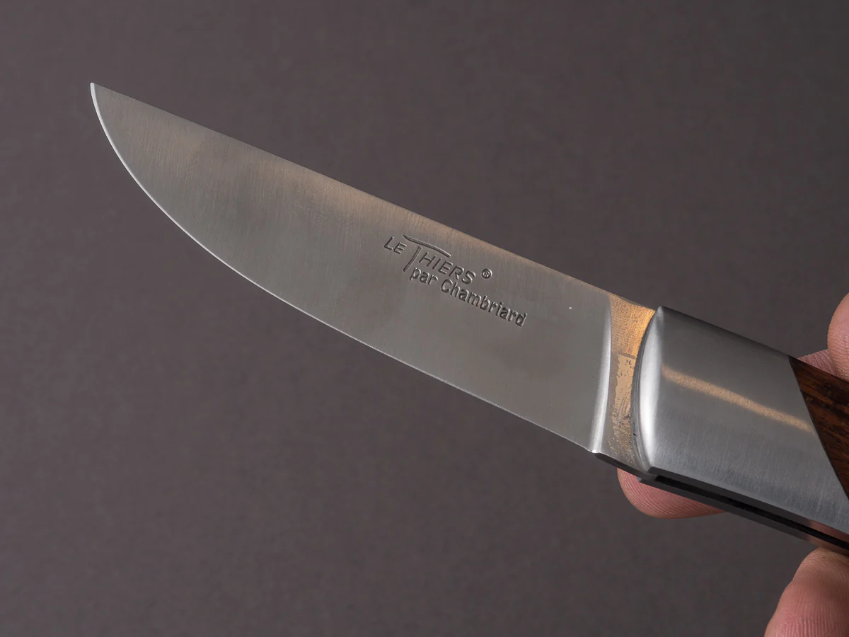 Coutellerie Chambriard - Le Thiers "Trappeur" - Folding Knife - Amourette Handle - Button Lock - Image 6