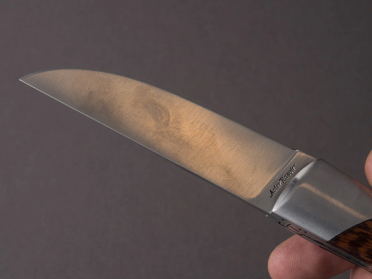 Coutellerie Chambriard - Le Thiers "Trappeur" - Folding Knife - Amourette Handle - Button Lock - Image 7