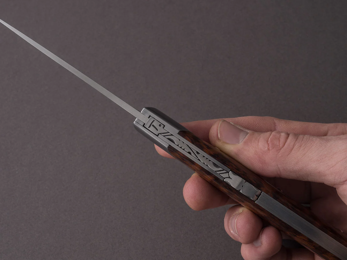 Coutellerie Chambriard - Le Thiers "Trappeur" - Folding Knife - Amourette Handle - Button Lock - Image 9