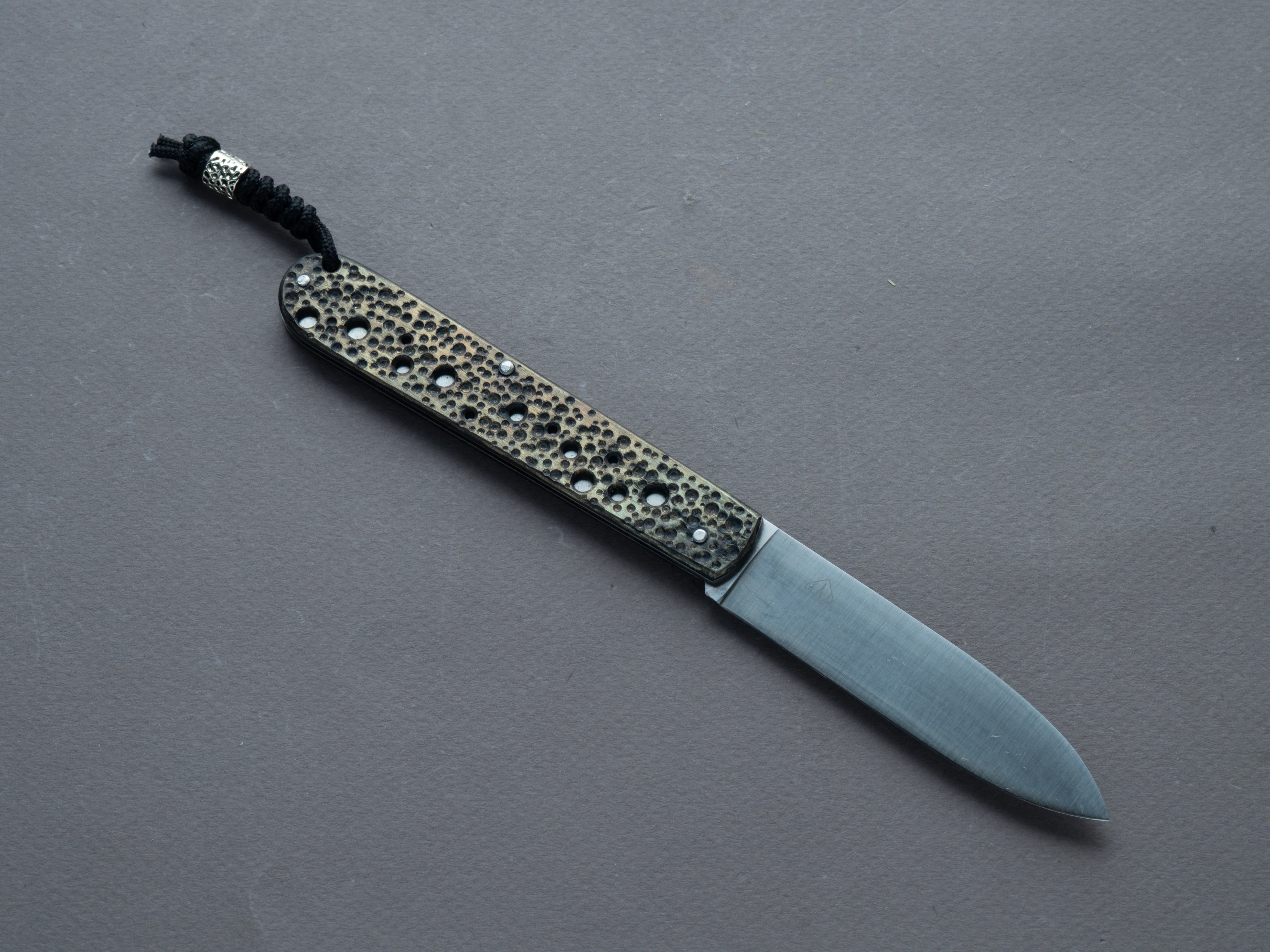 Coutellerie Maria - Folding Knife - Canif - 14C28N - 85mm - Milled Handle w/ Stainless Liners