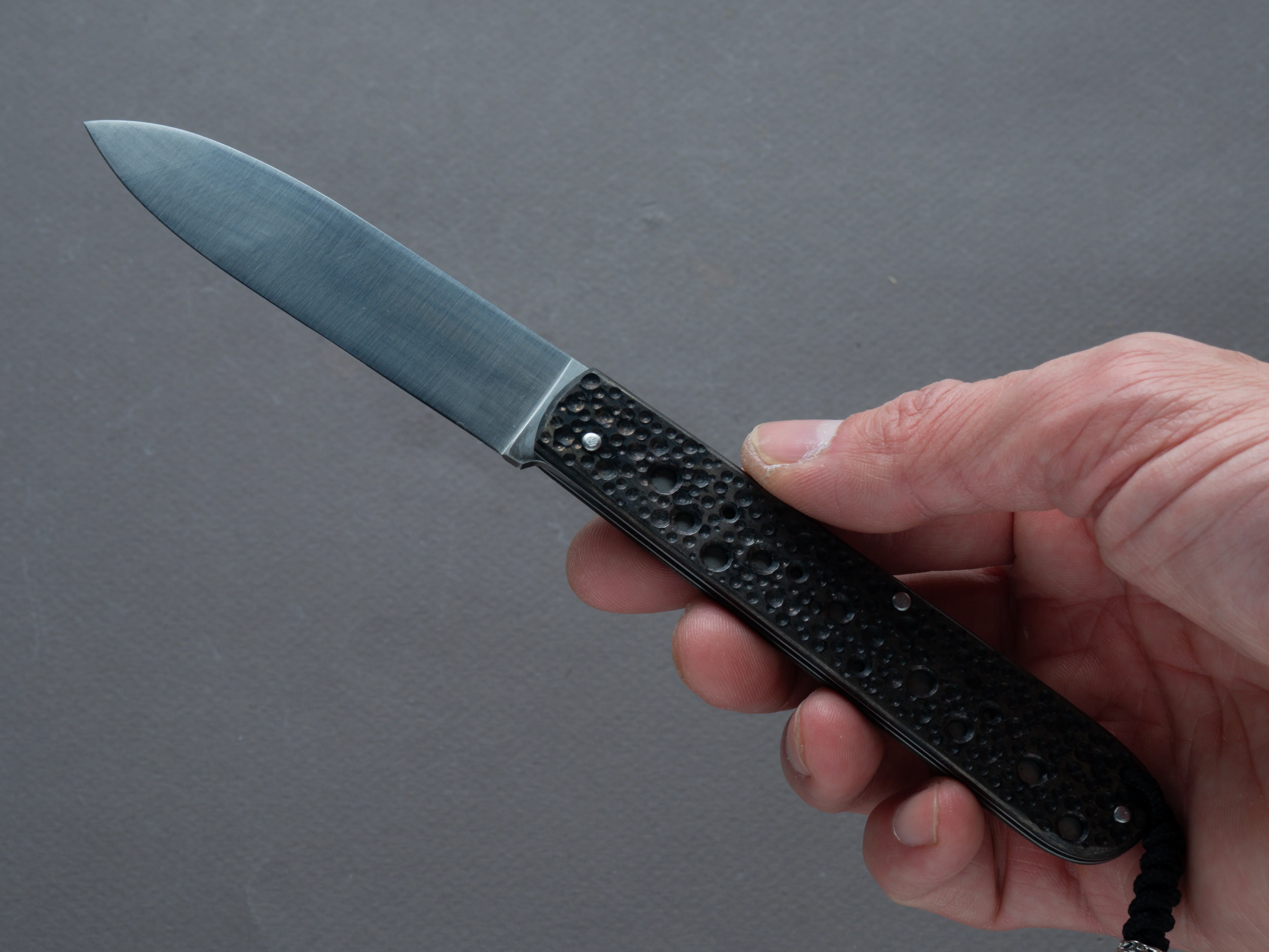 Coutellerie Maria - Folding Knife - Canif - 14C28N - 85mm - Milled Handle w/ Stainless Liners - Image 3