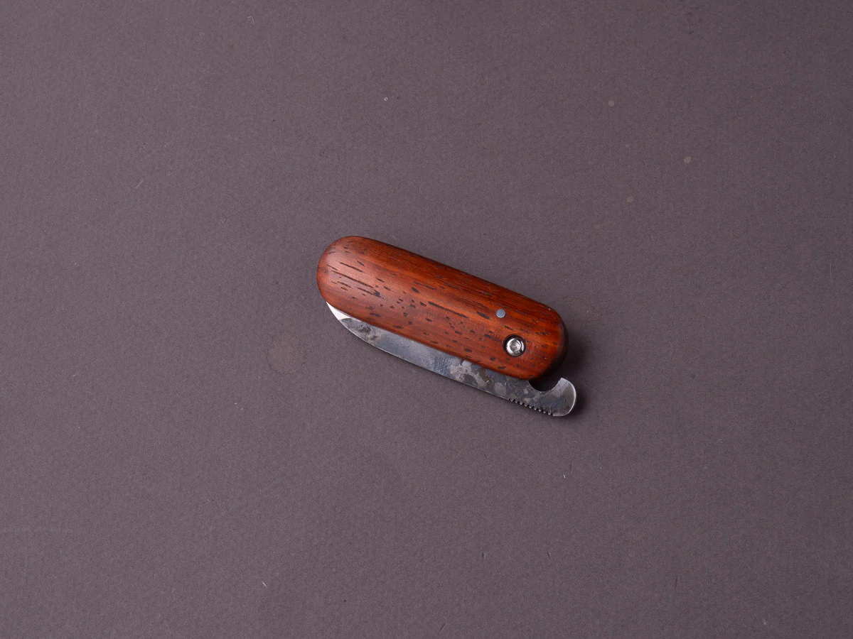 Coutellerie Maria - Folding Knife - BabyDog - XC75 - 45mm - Cocobolo Handle - Image 3