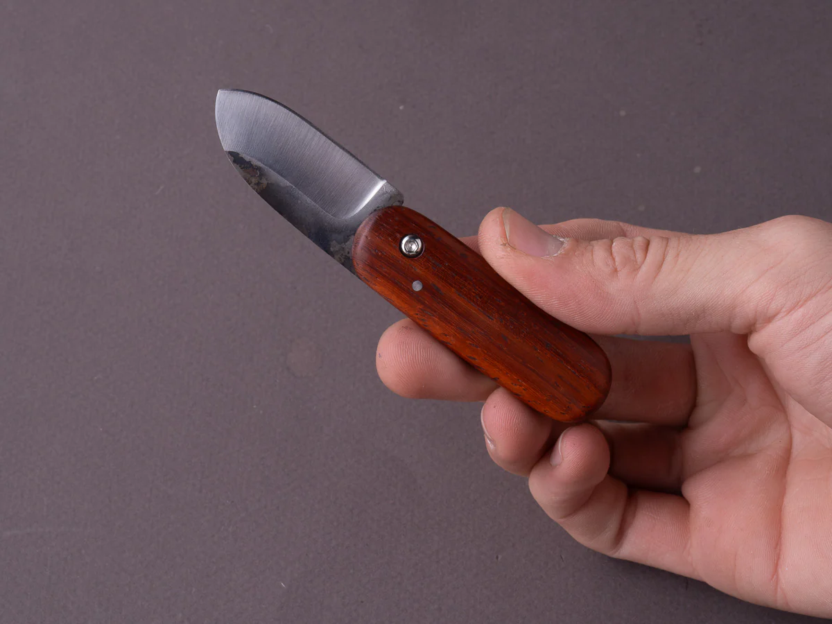 Coutellerie Maria - Folding Knife - BabyDog - XC75 - 45mm - Cocobolo Handle - Image 6