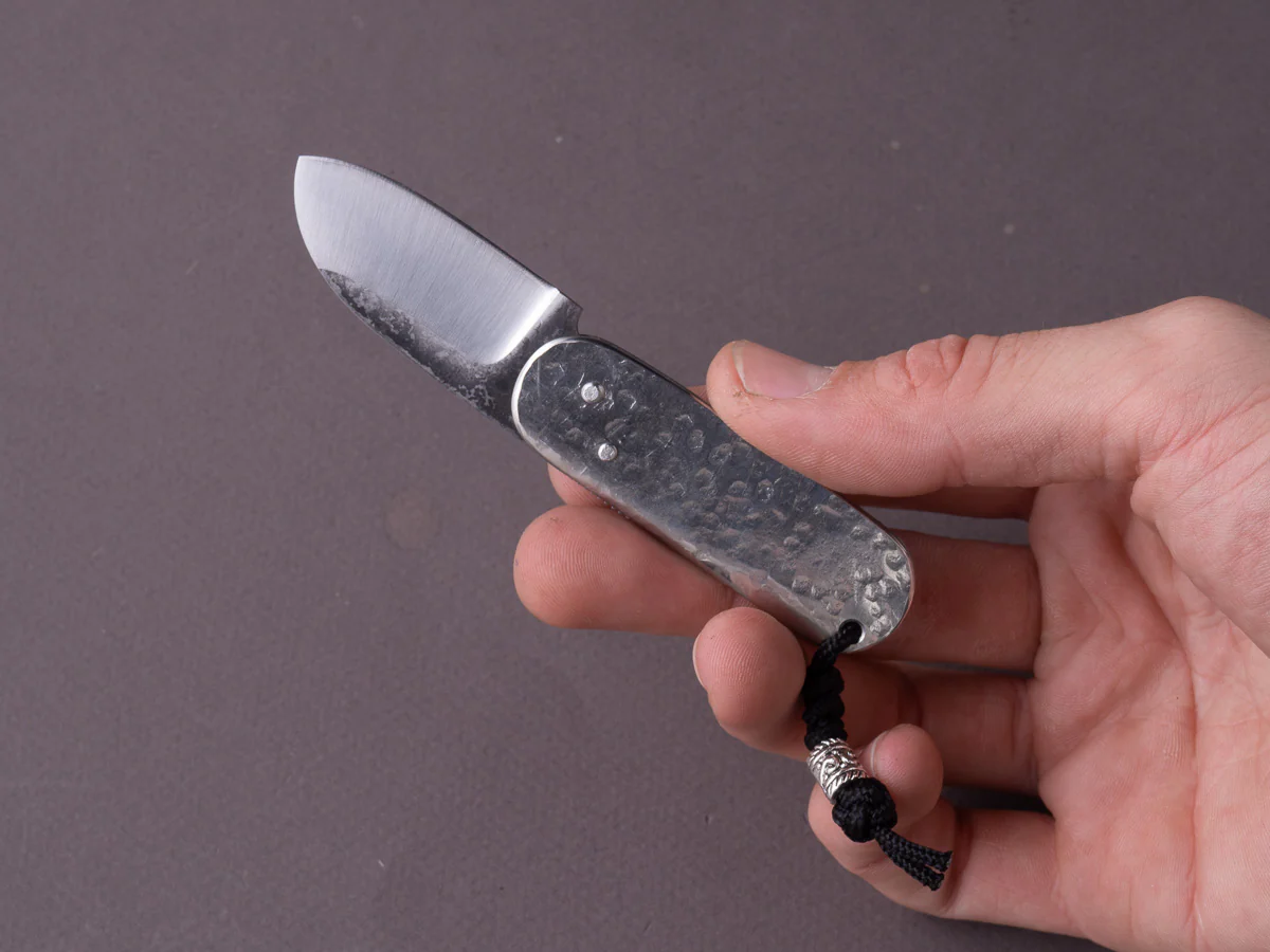 Coutellerie Maria - Folding Knife - BabyDog - XC75 - 45mm -  Stainless Handle - Image 6