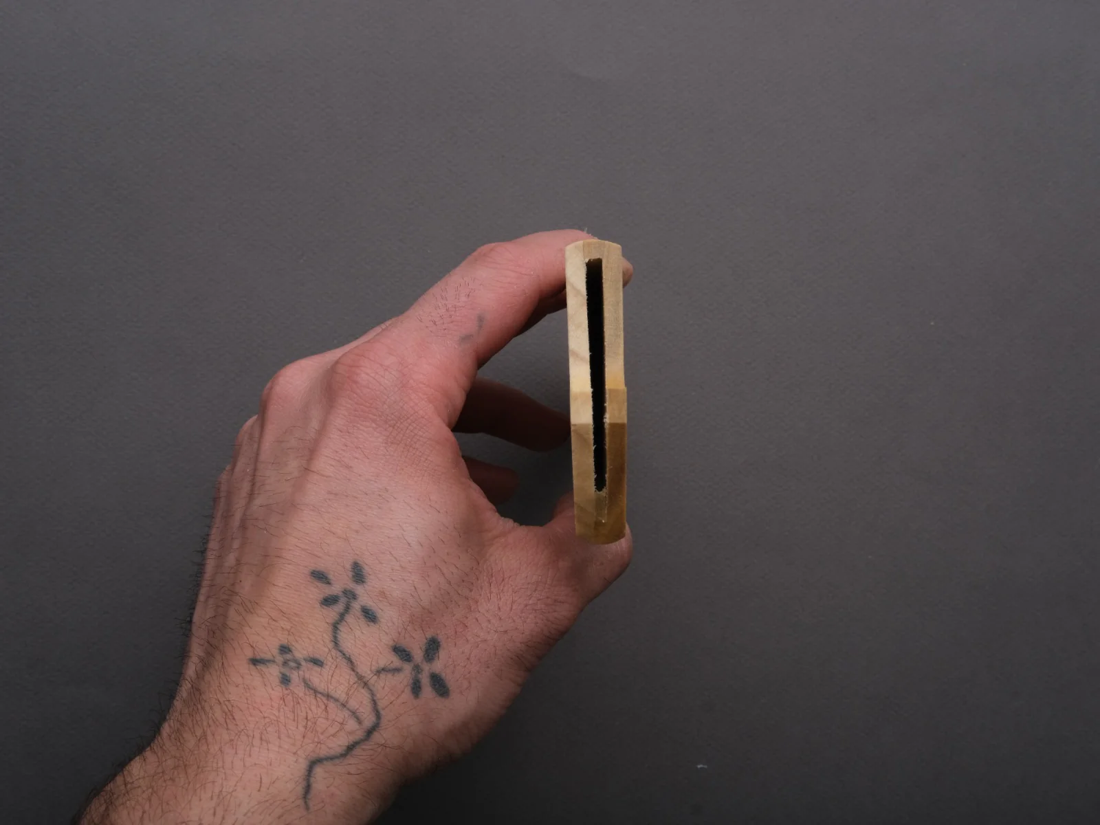 Edro Saya - Poplar - 120mm - Santoku - 3.5mm - Image 2