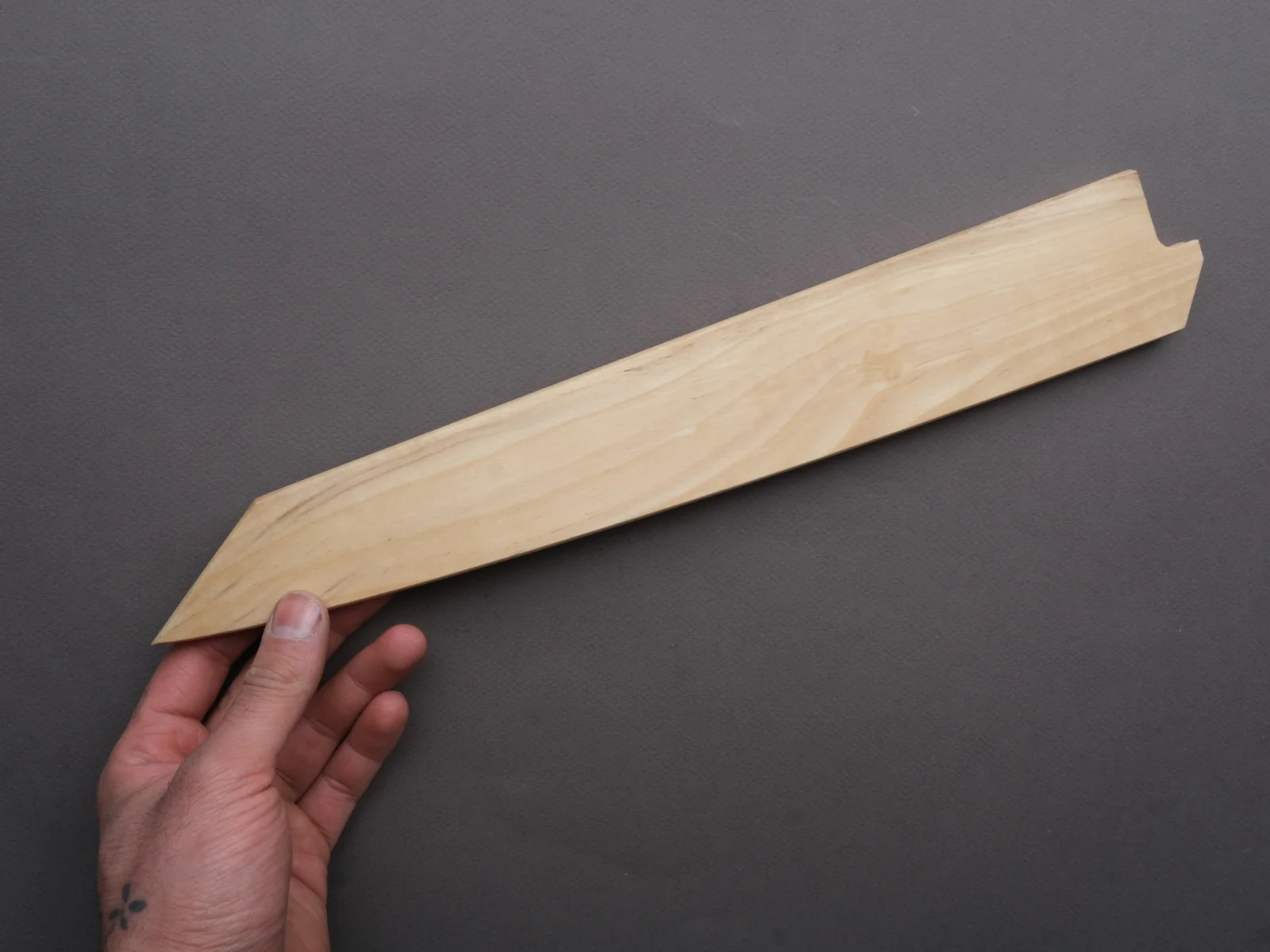 Edro Saya - Poplar - 330mm - Kiritsuke Sujihiki - 3.5mm - Image 3