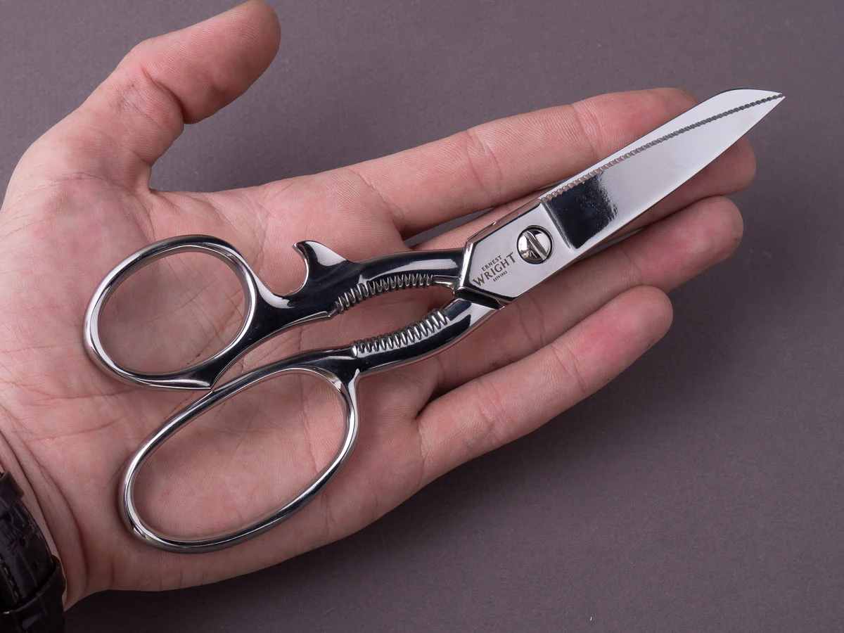 Ernest Wright - Turton Kitchen Shears - Left Handed - Stainless Steel - Image 7