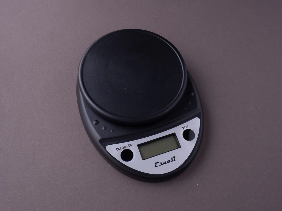 Escali - Primo Digital Scale - Black (11Lbs)