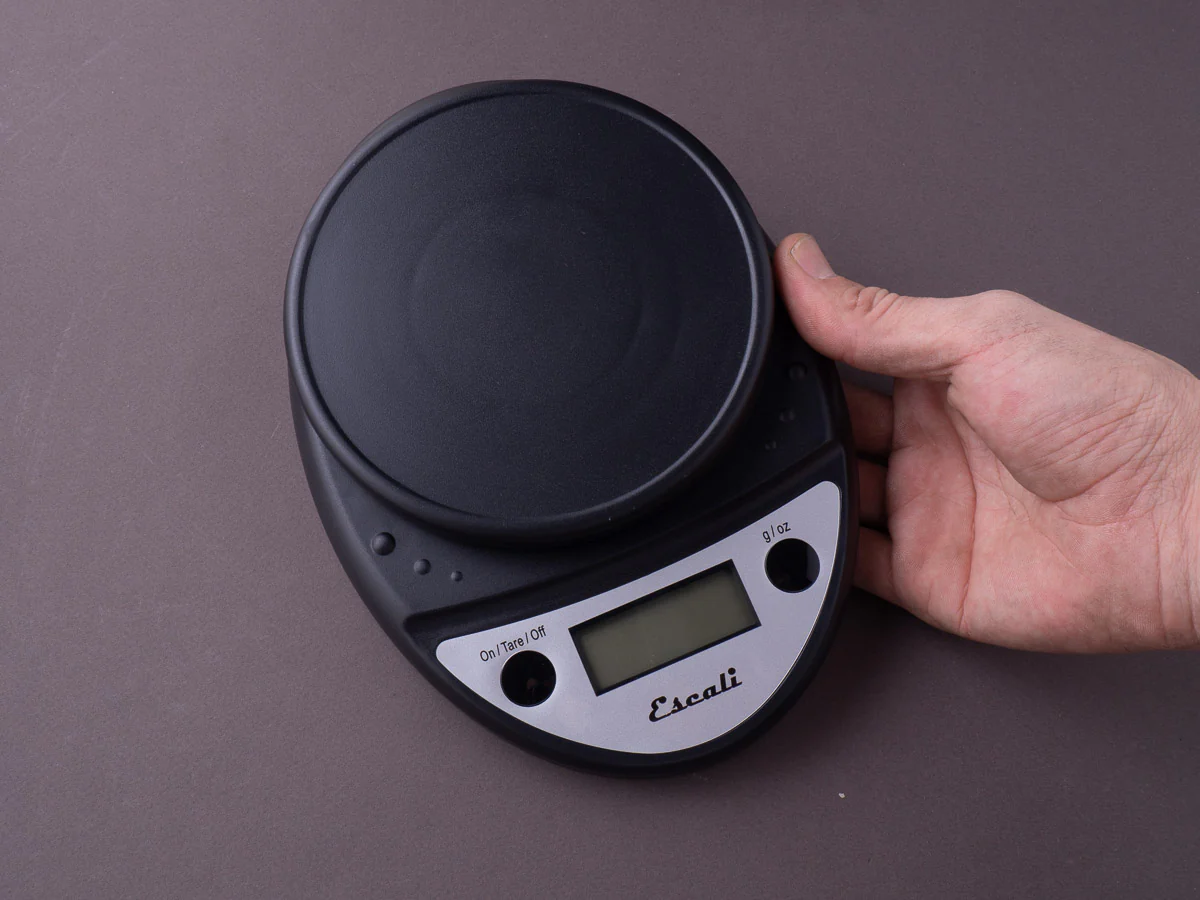 Escali - Primo Digital Scale - Black (11Lbs) - Image 2