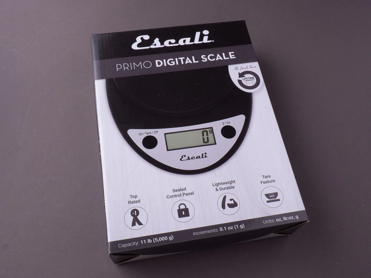 Escali - Primo Digital Scale - Black (11Lbs) - Image 4