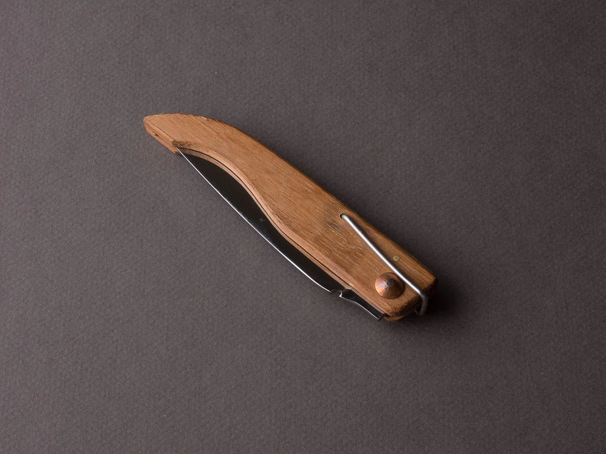 Farol - Folding Knife - Encan - 120mm - Oak - Image 13