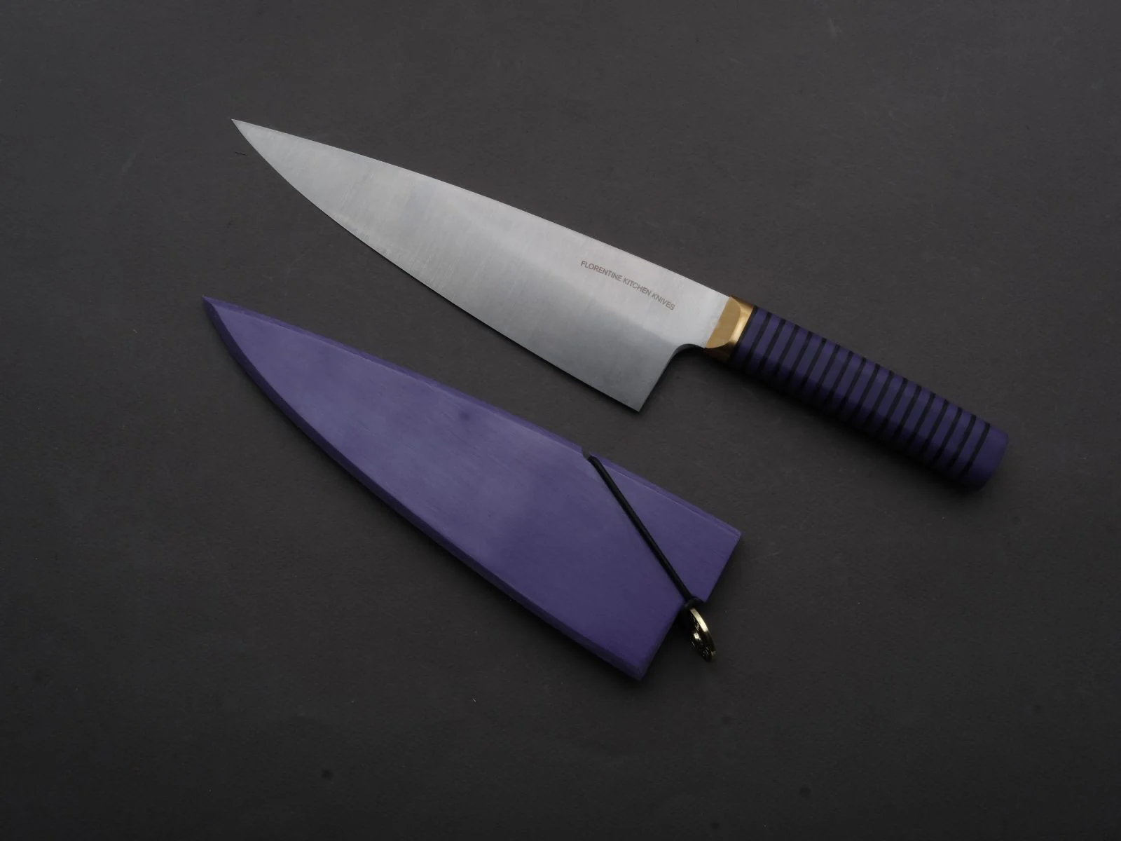 Florentine Kitchen Knives - Blade Guard for 205mm Chef Knife - Multiple Colors - Image 3