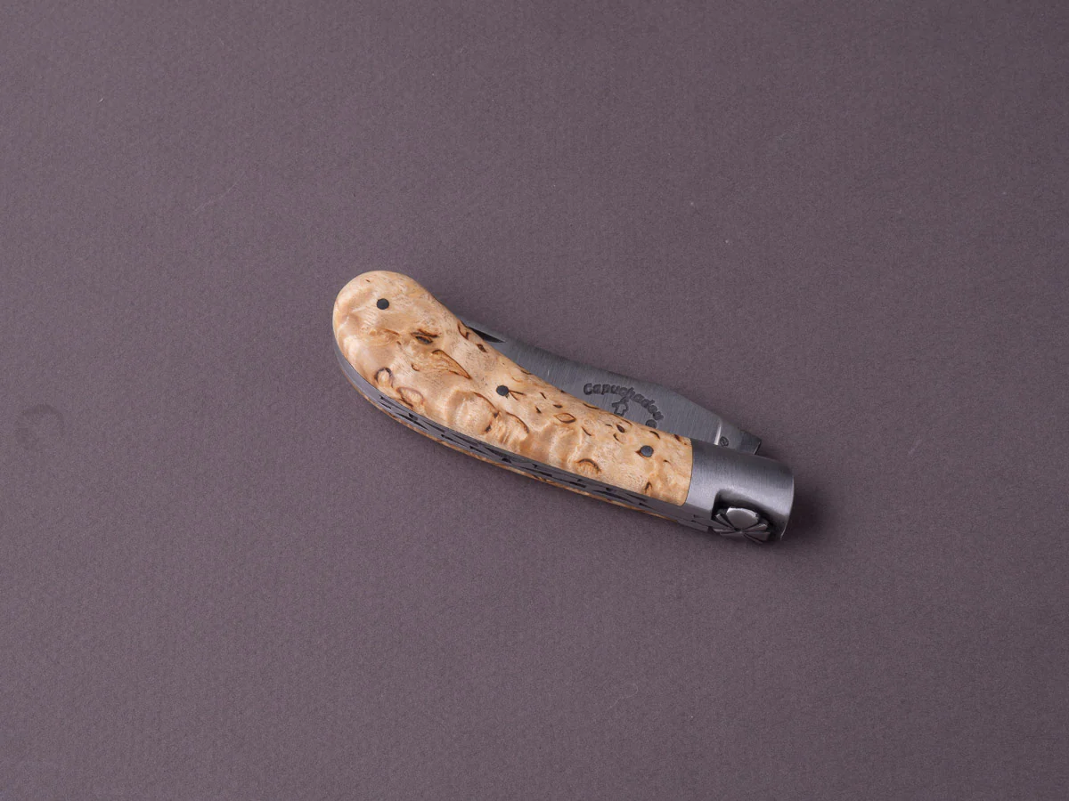 Fontenille-Pataud - Capuchadou - 100mm Folding - Spring System - Stabilized Birch Handle - Image 2