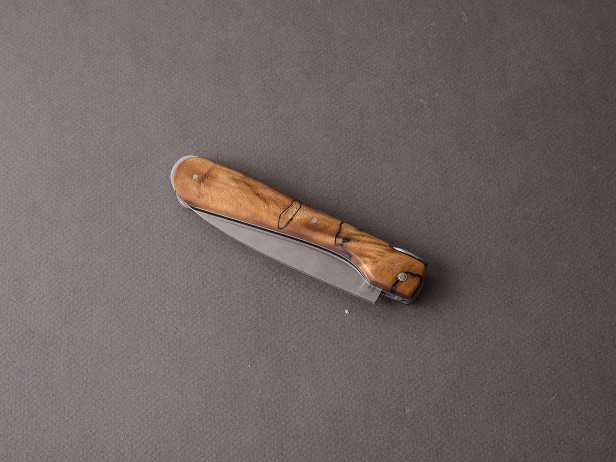 Fontenille-Pataud - Folding Knife - Corsican Sperone - Full Poplar Burl - Lock Back - 120mm - Image 4