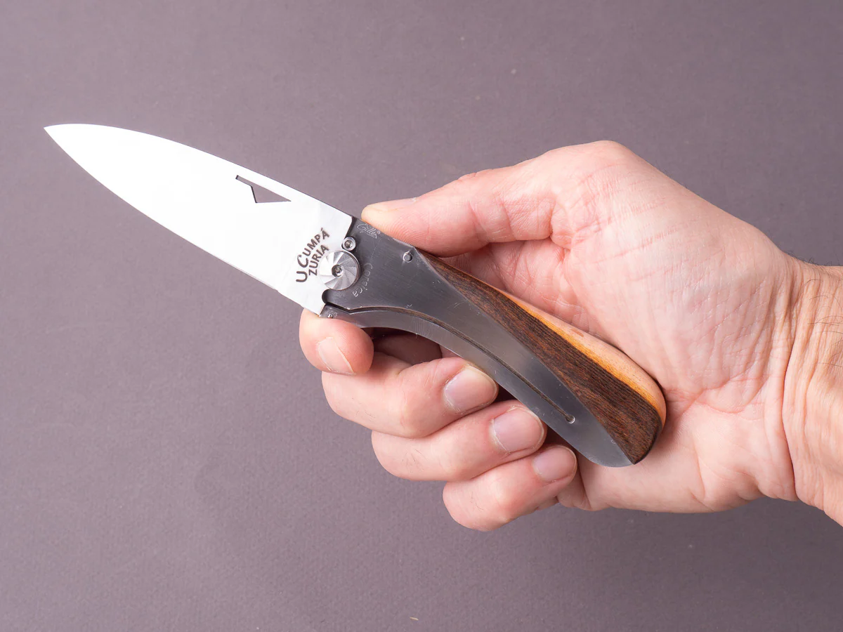 Fontenille-Pataud - Folding Knife - Corsican U Cumpa - Pistachio  - Liner Lock - 105mm - Image 7