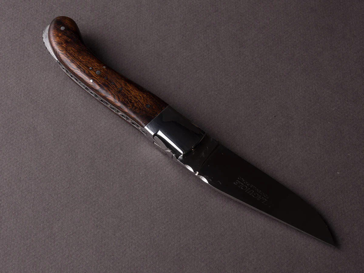 Fontenille-Pataud - Folding Knife - Laguiole Sport - Ironwood - Lock Back - 130mm - Mirror Polished - Image 2