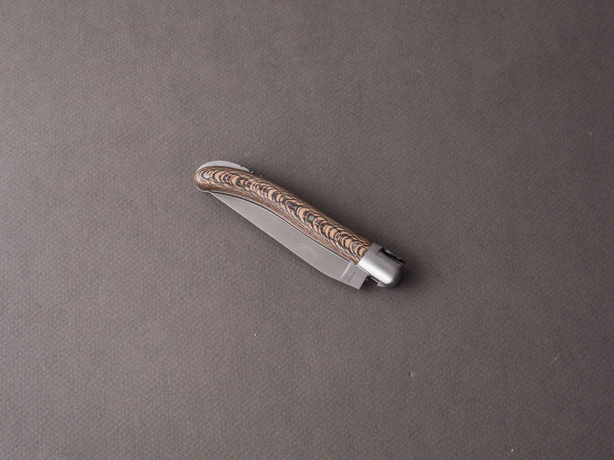 Fontenille-Pataud - Folding Knife - Le Pocket Laguiole - Lock Back - 14C28N - 75mm - Black Plane Tree - Image 7