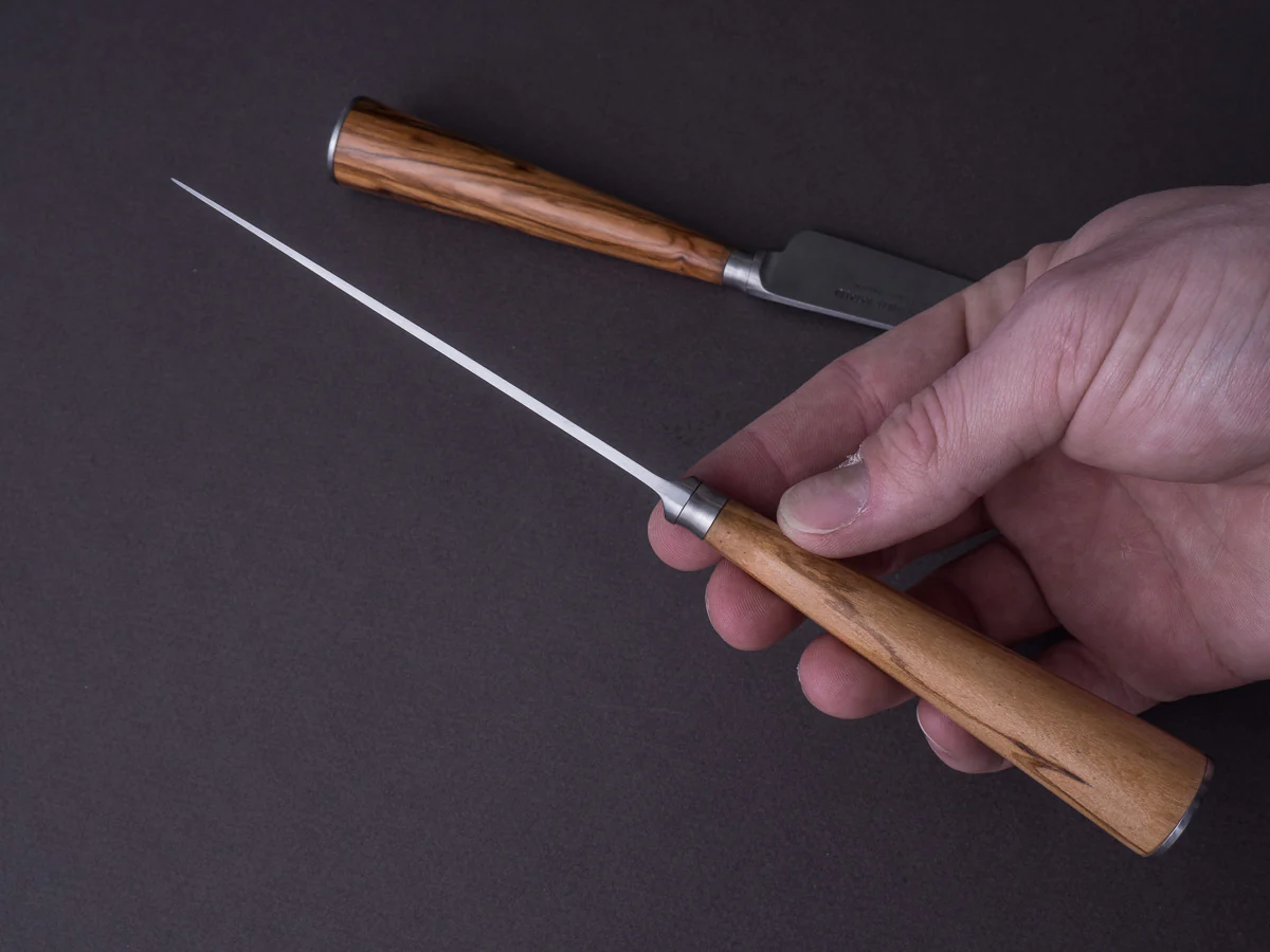 Fontenille-Pataud - Steak/Table Knives - Parisian Picnic - Set of 2 - Olivewood Handle - Image 3