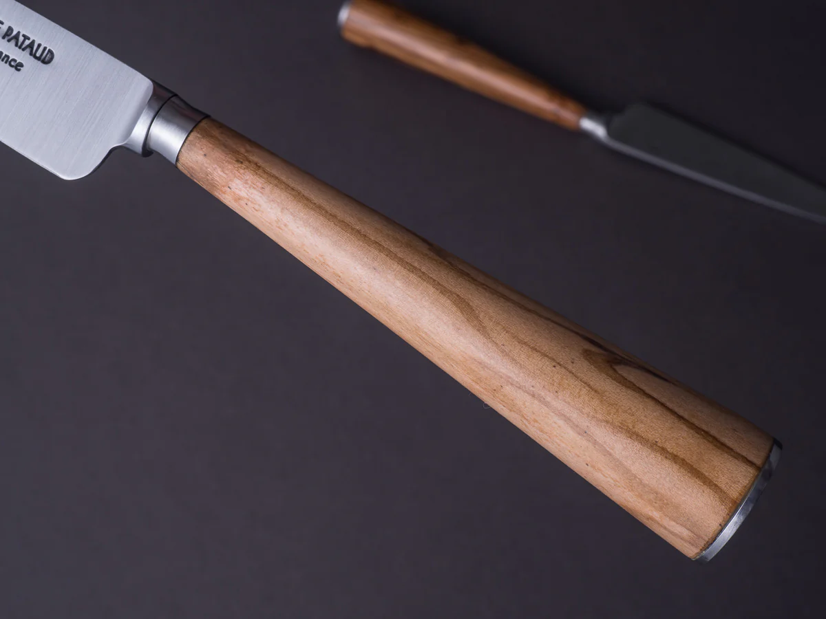 Fontenille-Pataud - Steak/Table Knives - Parisian Picnic - Set of 2 - Olivewood Handle - Image 6