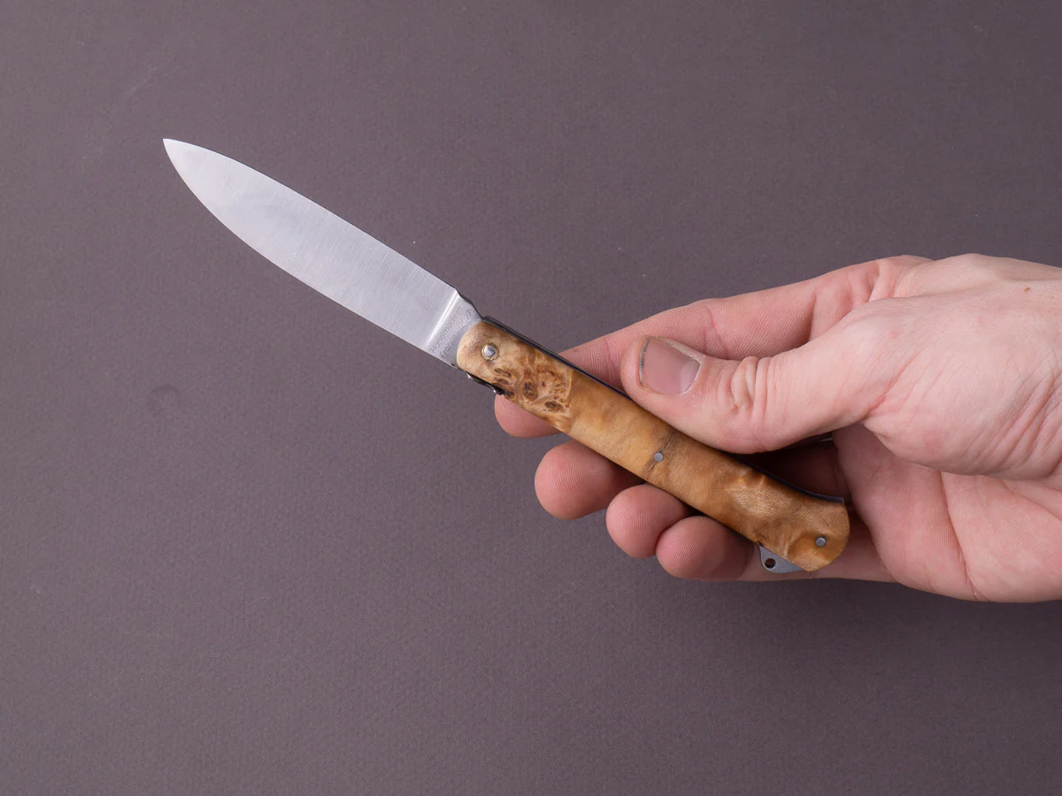 Fontenille-Pataud - Yssingeaux Shepherd's - 110mm Folding - Spring System - Full Poplar Handle/No Bolster - Image 6