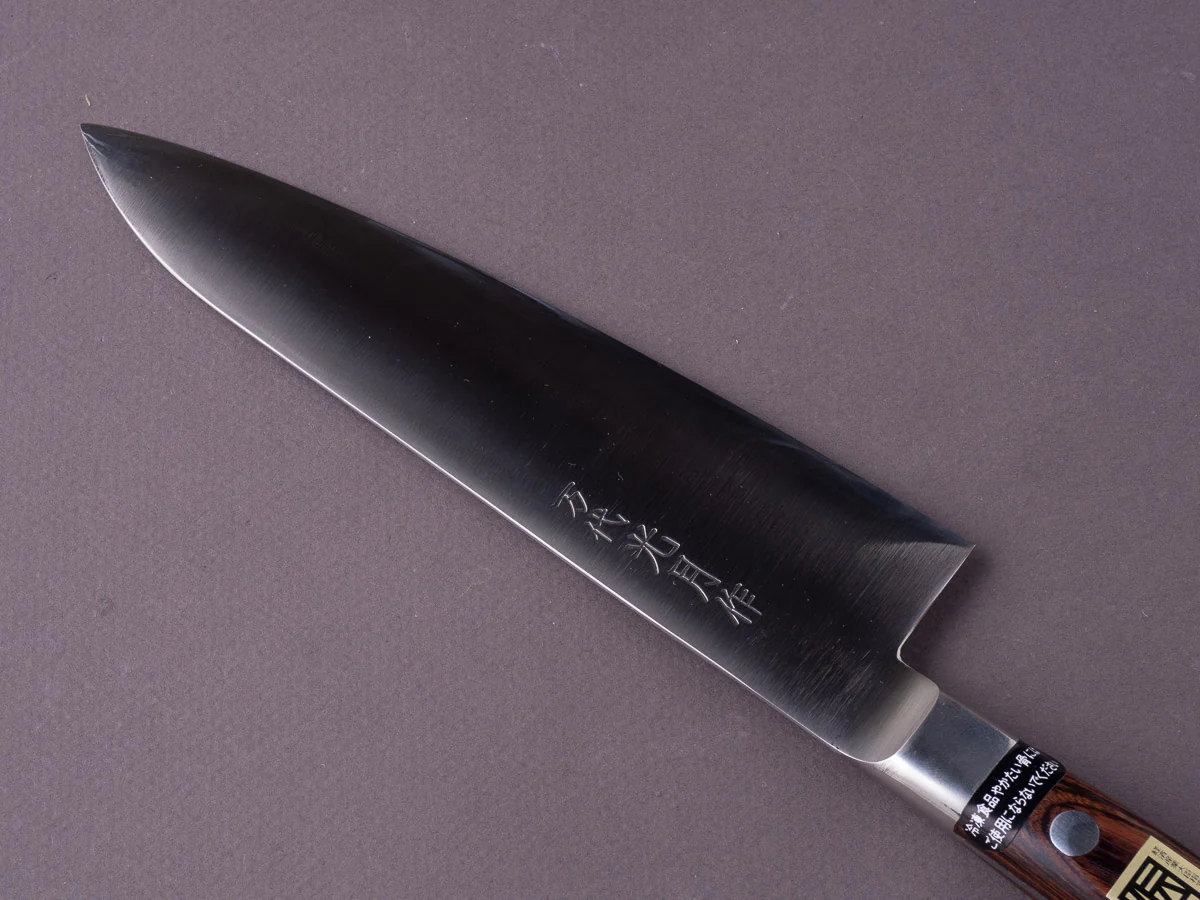 Goko Hamono - Kogetsu - Mandai - Stainless - 180mm Gyuto - Mahogany Western - Image 4