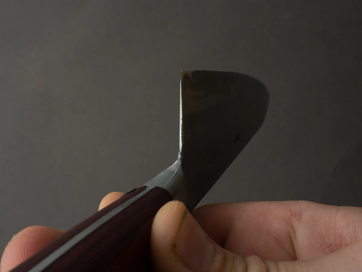 Goko Hamono - Kogetsu - Mono White #1 - 270mm Gyuto - Western Handle - Image 10