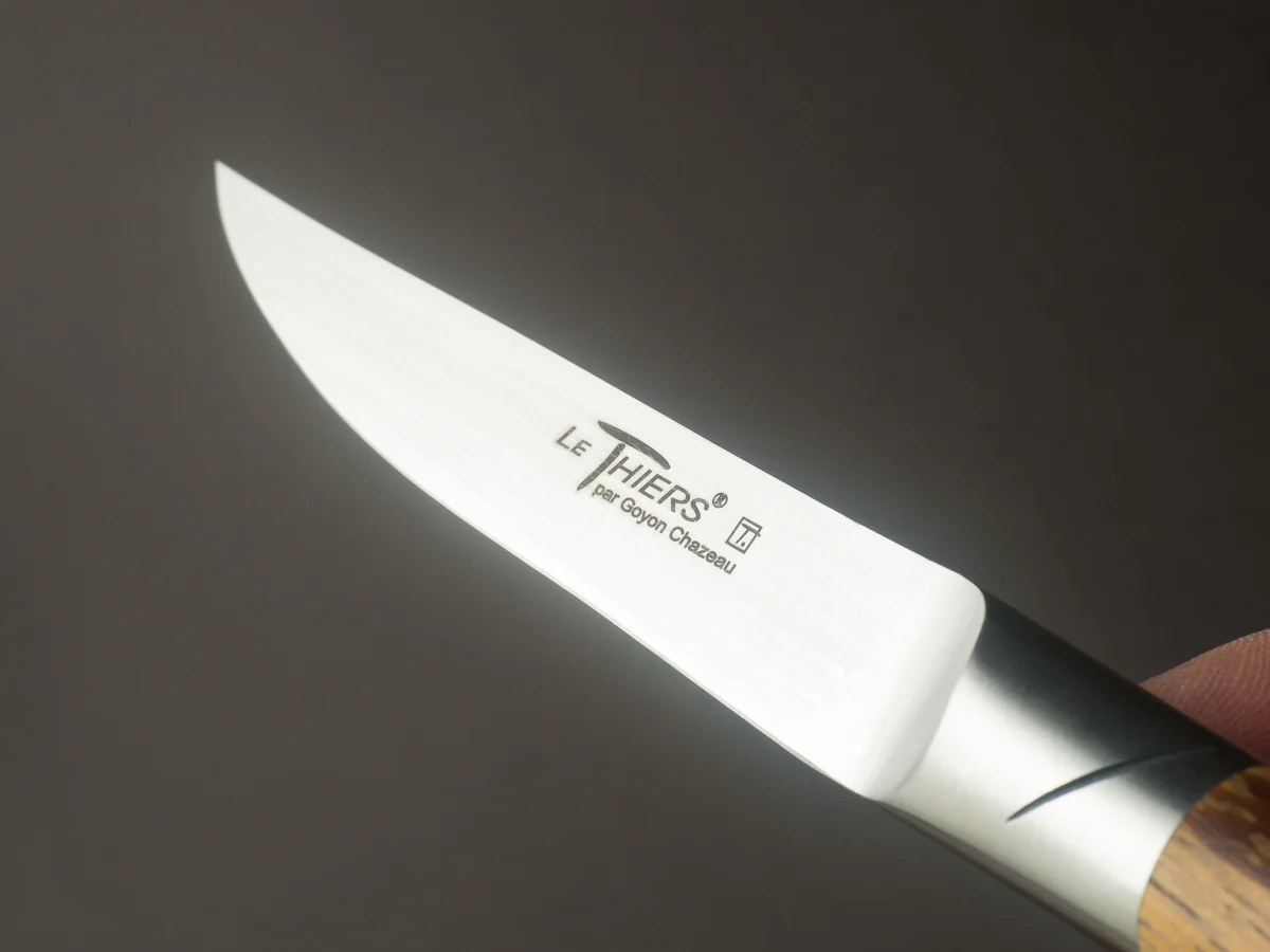 Goyon Chazeau - Avantage Thiers - Steak/Table Knives - Marblewood Handle - Matte Finish - Set of 6 - Image 4
