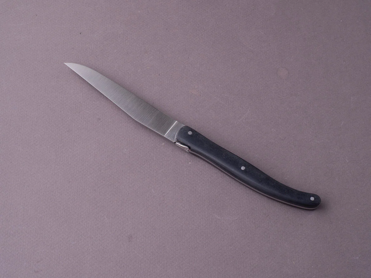 Goyon-Chazeau - Laguiole - Steak/Table Knives - Black Paperstone - Set of 6 - Image 4