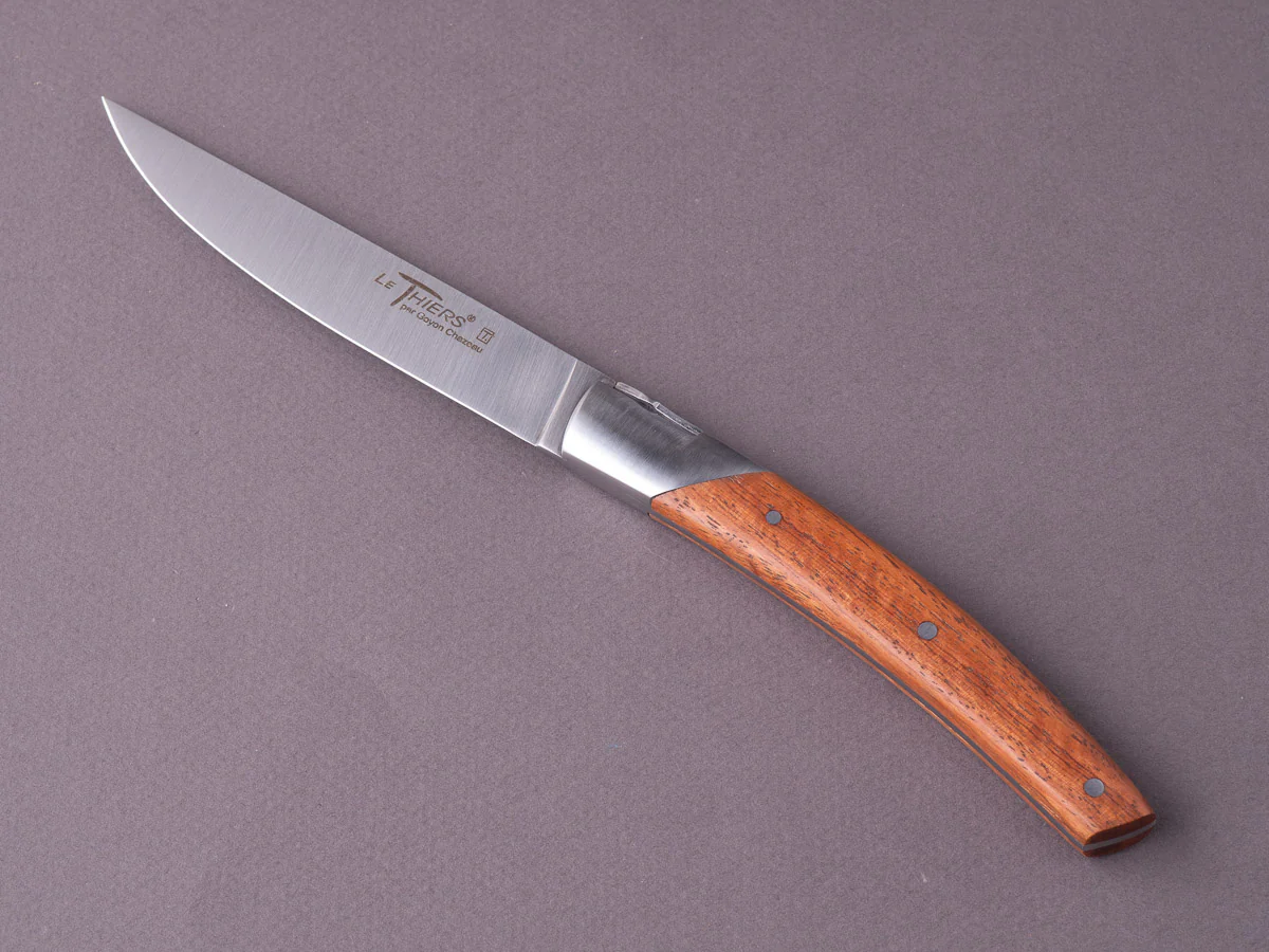 Goyon Chazeau - Le Thiers -  "Avantage Pirou" - Steak/Table Knives - Mixed Wood Handle - Image 2