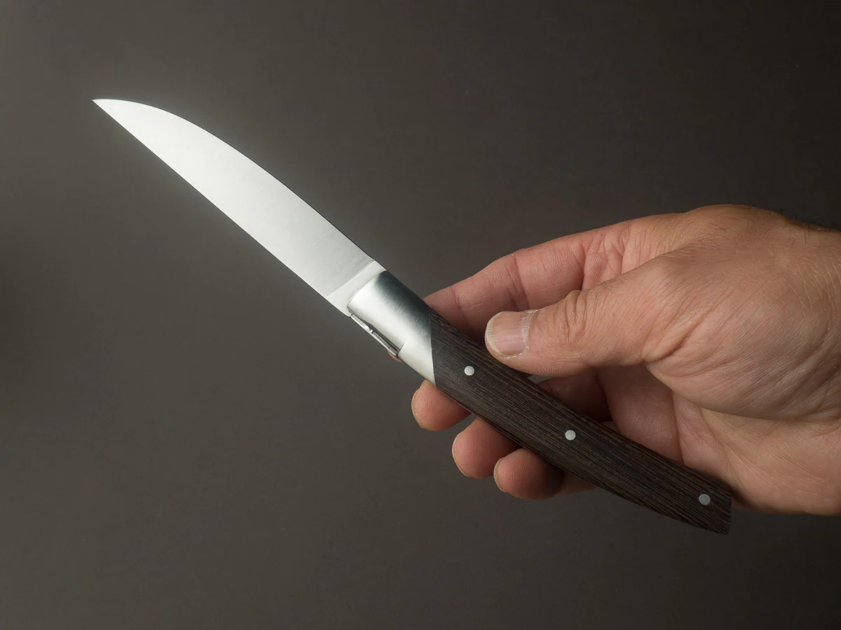 Goyon Chazeau - Le Thiers Pirou - Steak/Table Knives - Wenge Wood Handle - Image 6