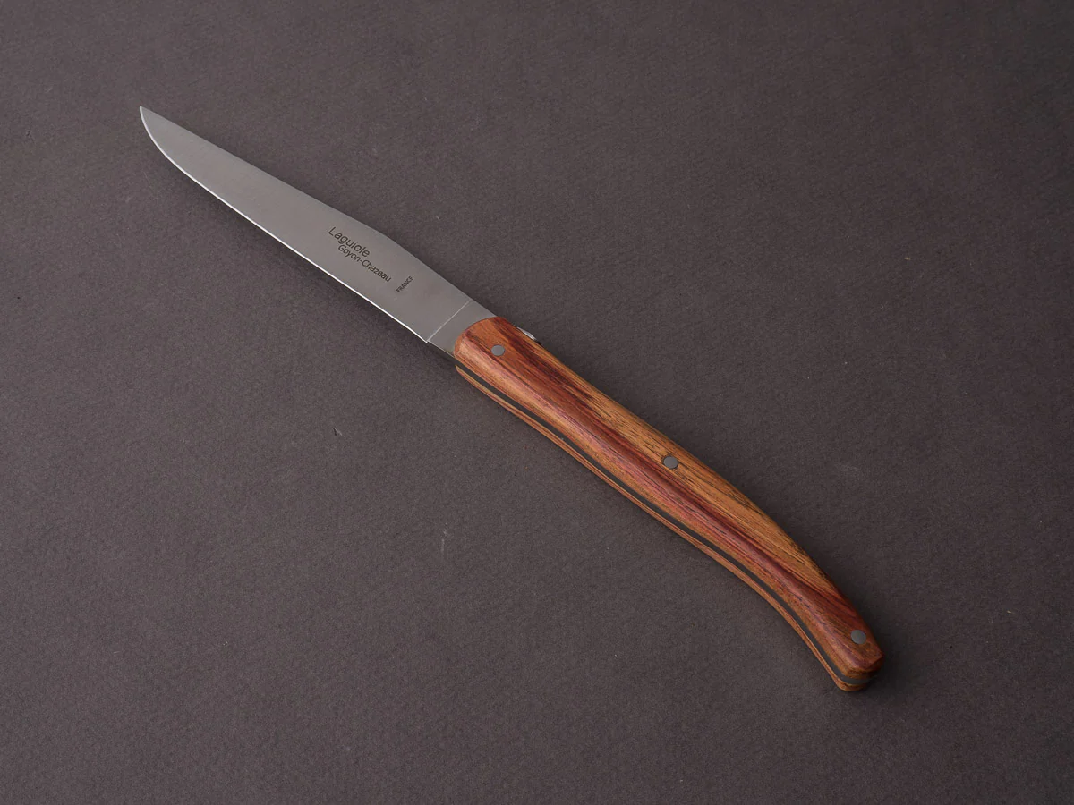 Goyon-Chazeau - Laguiole - Steak/Table Knives - Rosewood - Set of 6 - Image 3