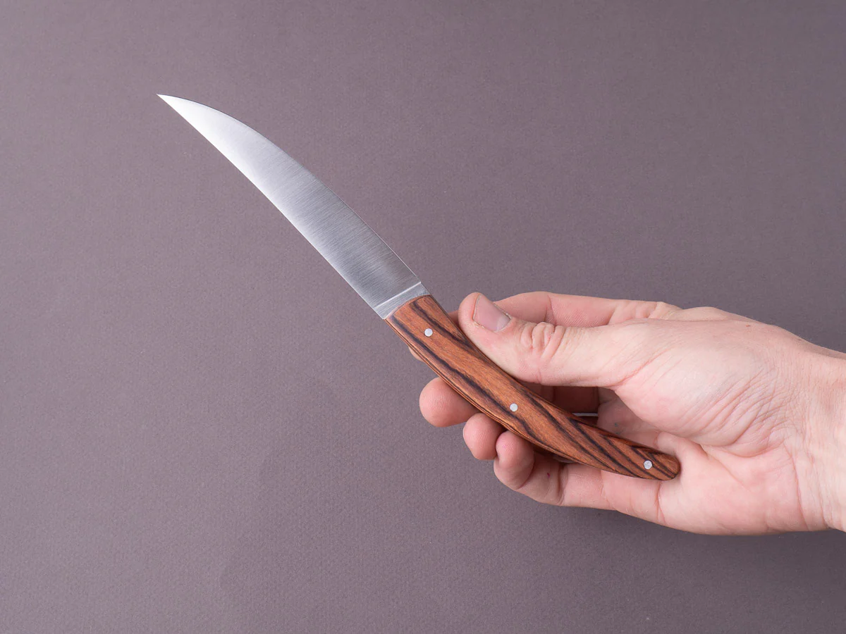 Goyon-Chazeau - Styl'ver Brasserie- Steak/Table Knives - Mixed Wood Handles - Set of 6 - Image 4