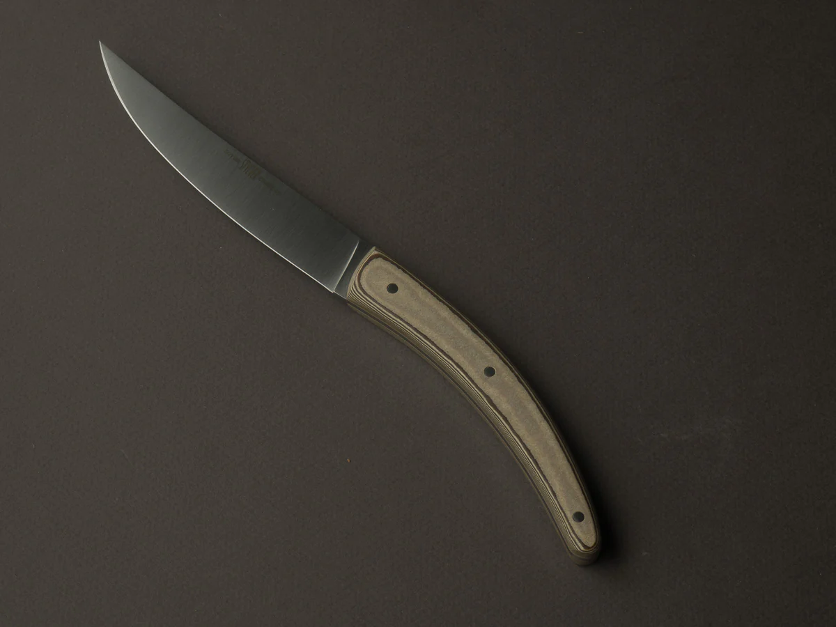 Goyon-Chazeau - Styl'ver - Steak/Table Knives - Grey Paperstone Handle - Set of 6 - Image 2