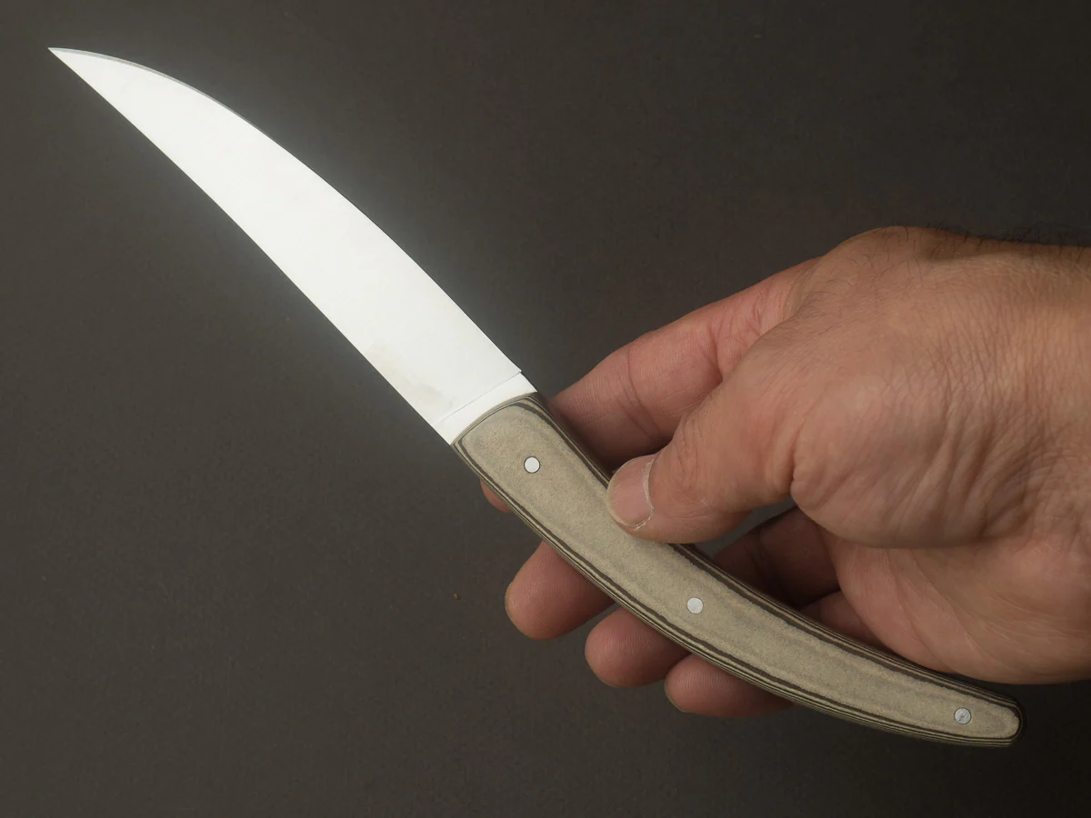 Goyon-Chazeau - Styl'ver - Steak/Table Knives - Grey Paperstone Handle - Set of 6 - Image 4